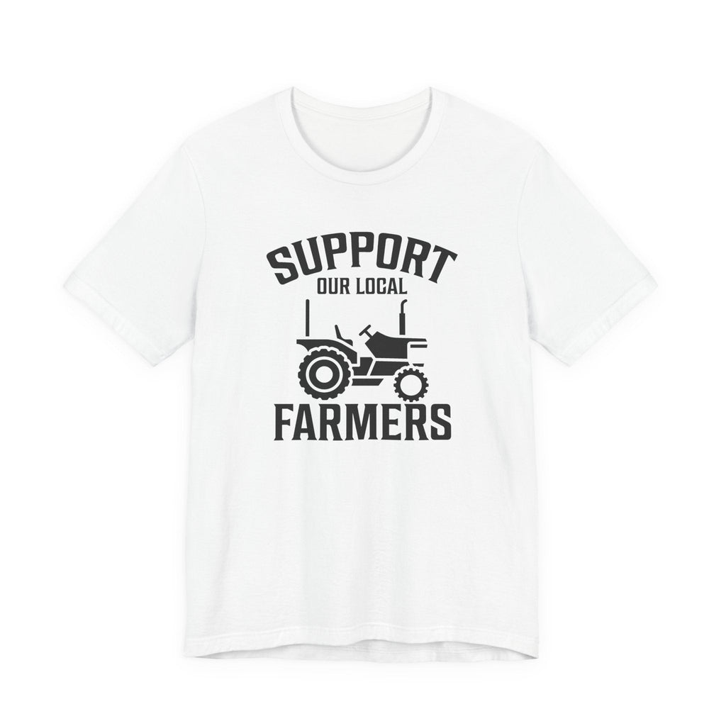 Homestead Men's Graphic T-shirt - Support Our Local Farmers | T-Shirt by atgodanddesigns