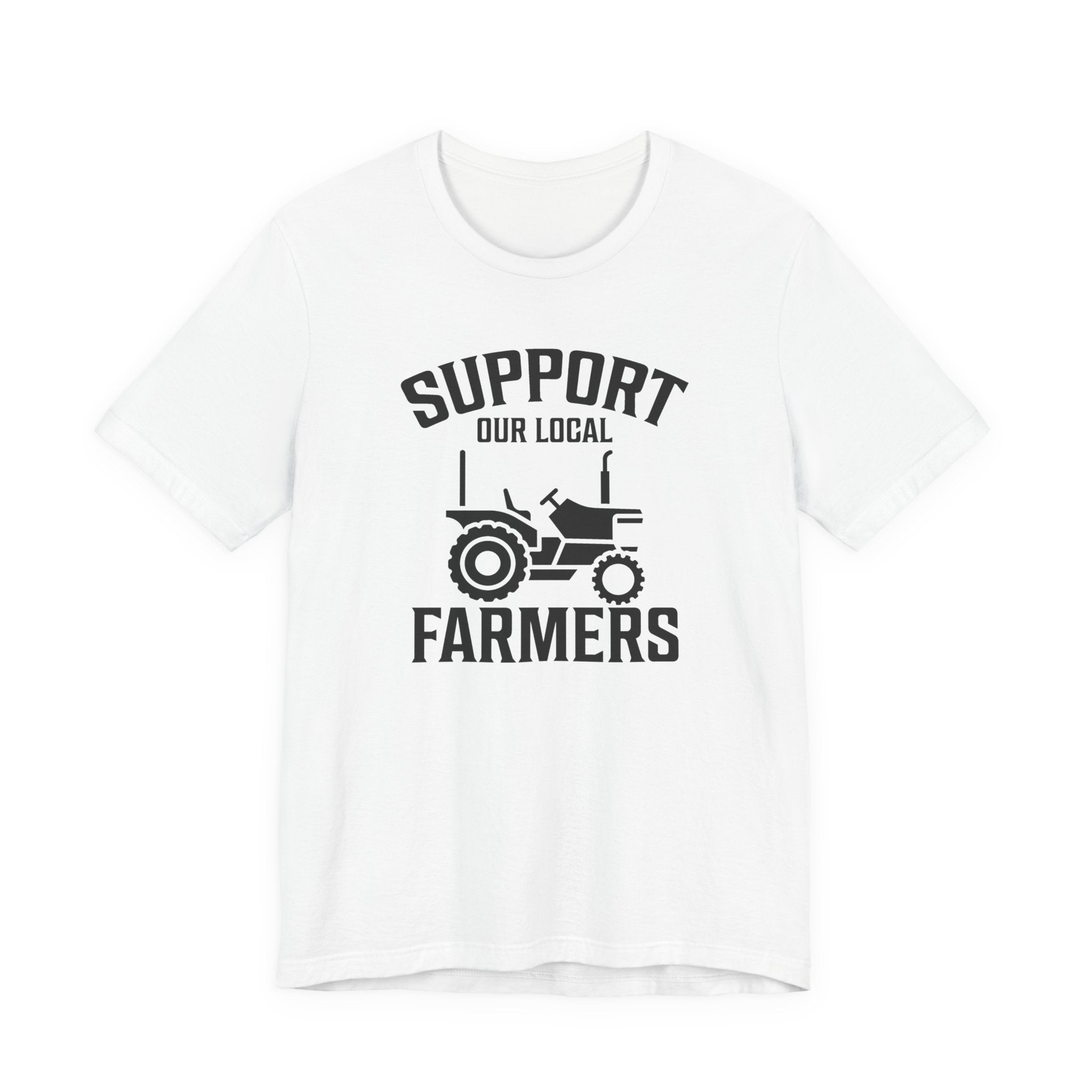 Homestead Men's Graphic T-shirt - Support Our Local Farmers | T-Shirt by atgodanddesigns