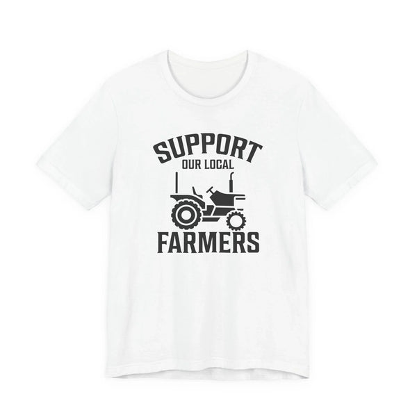 Homestead Men's Graphic T-shirt - Support Our Local Farmers | T-Shirt by atgodanddesigns