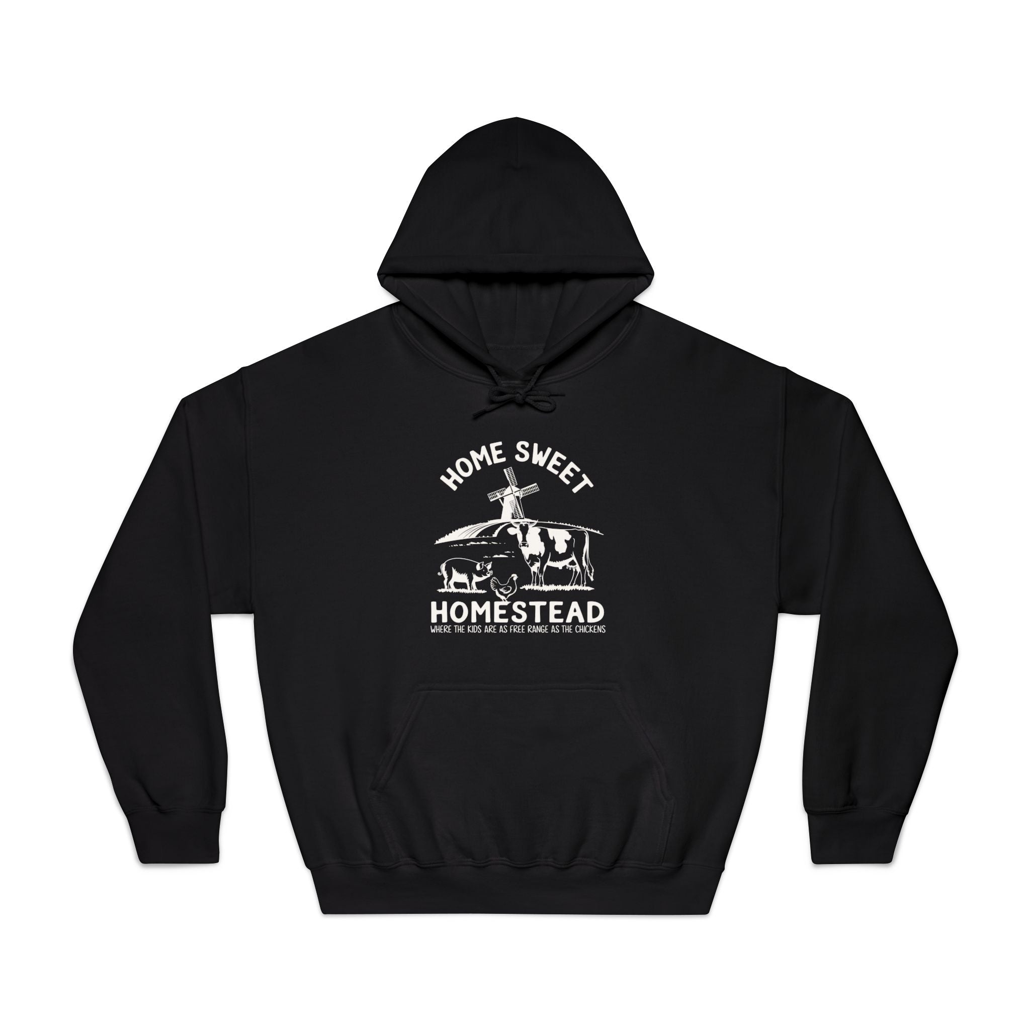 Homestead Men's Hooded Sweatshirt - Home Sweat Homestead | Hoodie by atgodanddesigns