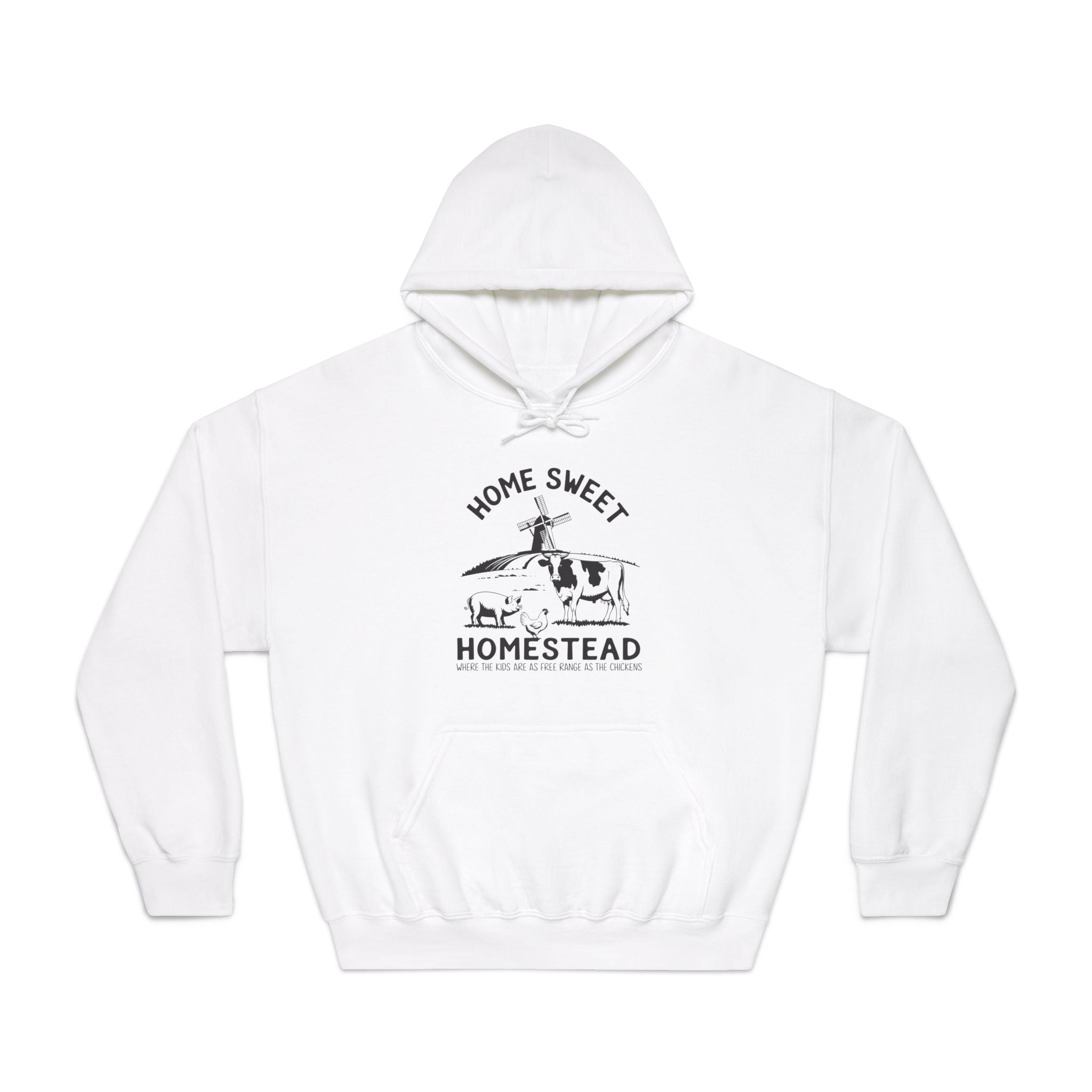Homestead Men's Hooded Sweatshirt - Home Sweat Homestead | Hoodie by atgodanddesigns