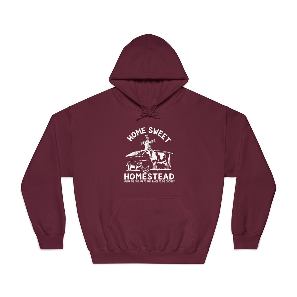 Homestead Men's Hooded Sweatshirt - Home Sweat Homestead | Hoodie by atgodanddesigns