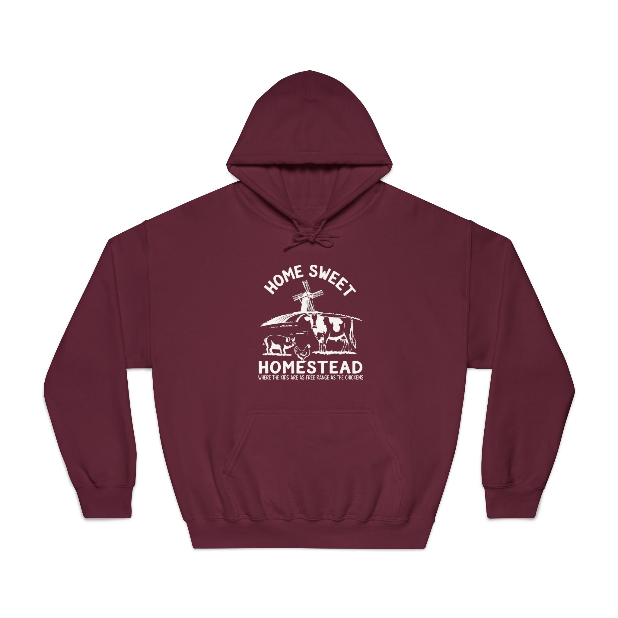 Homestead Men's Hooded Sweatshirt - Home Sweat Homestead | Hoodie by atgodanddesigns