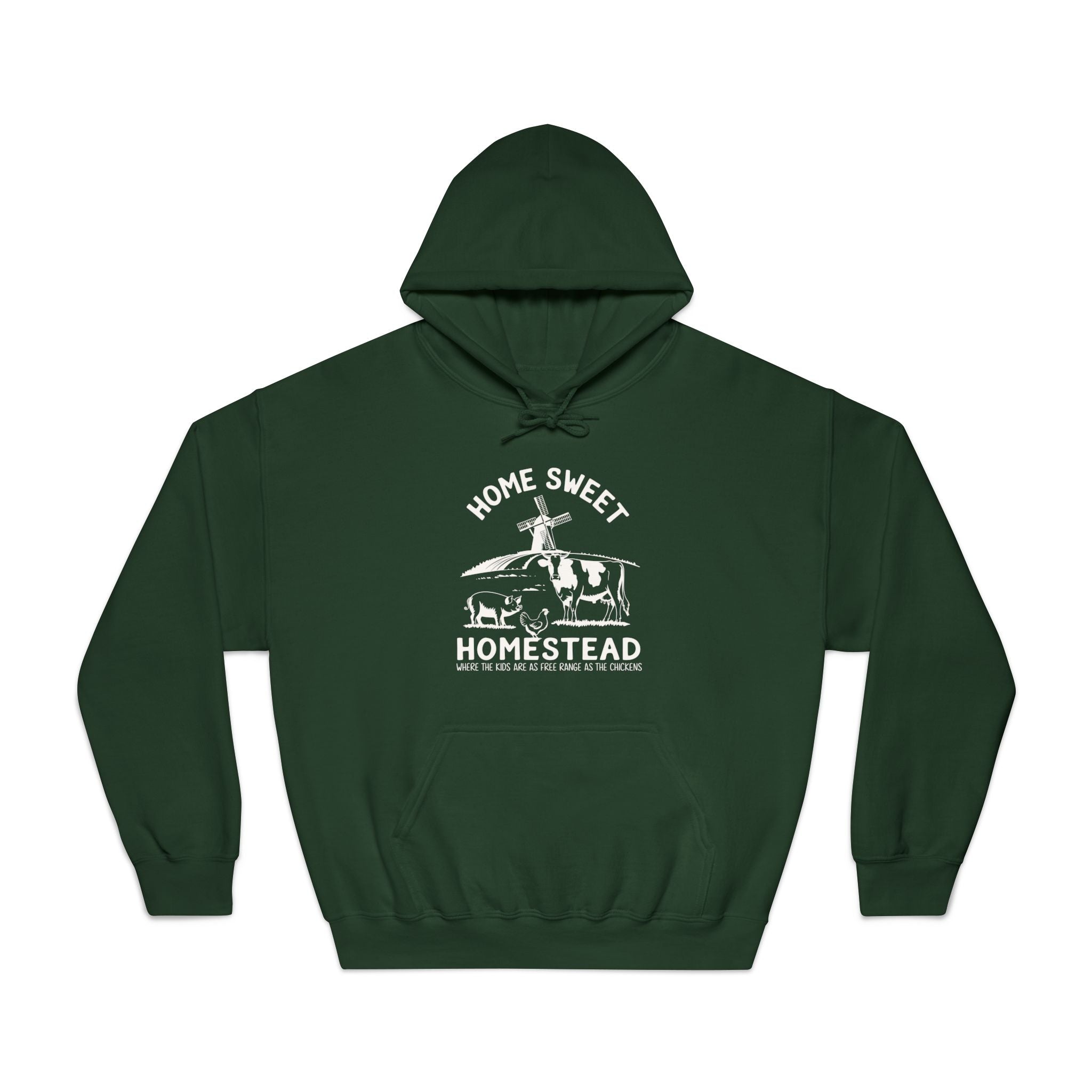 Homestead Men's Hooded Sweatshirt - Home Sweat Homestead | Hoodie by atgodanddesigns