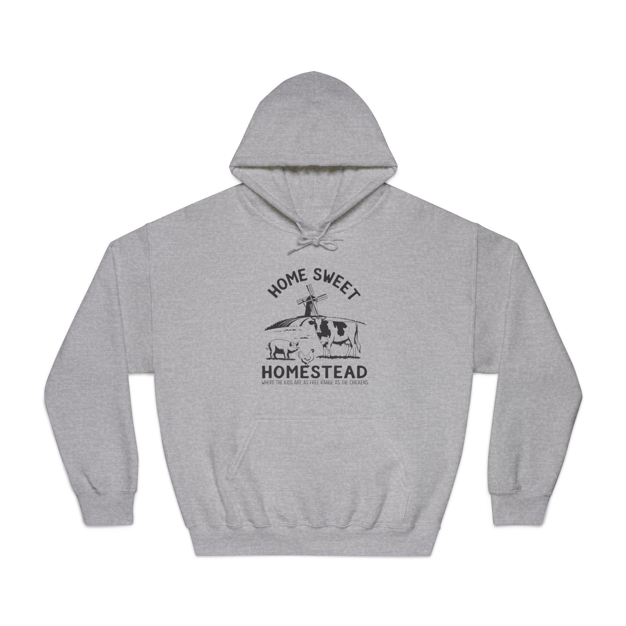 Homestead Men's Hooded Sweatshirt - Home Sweat Homestead | Hoodie by atgodanddesigns