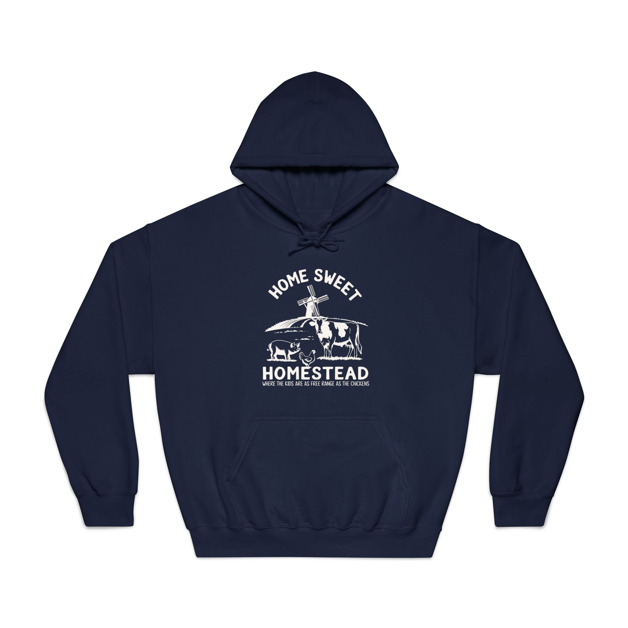 Homestead Men's Hooded Sweatshirt - Home Sweat Homestead | Hoodie by atgodanddesigns