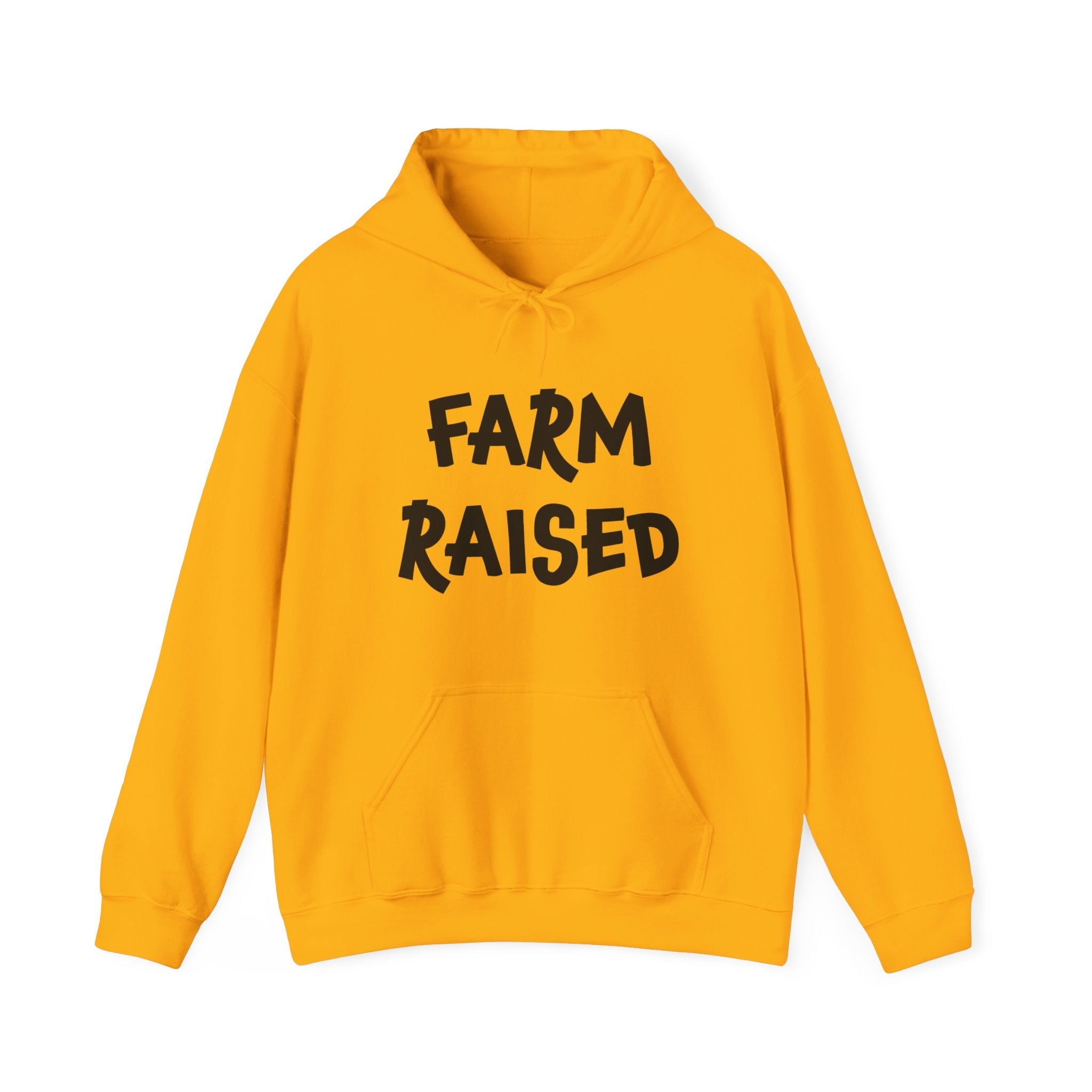 Homestead Men's Hoodie - Farm Raised | Hoodie by atgodanddesigns
