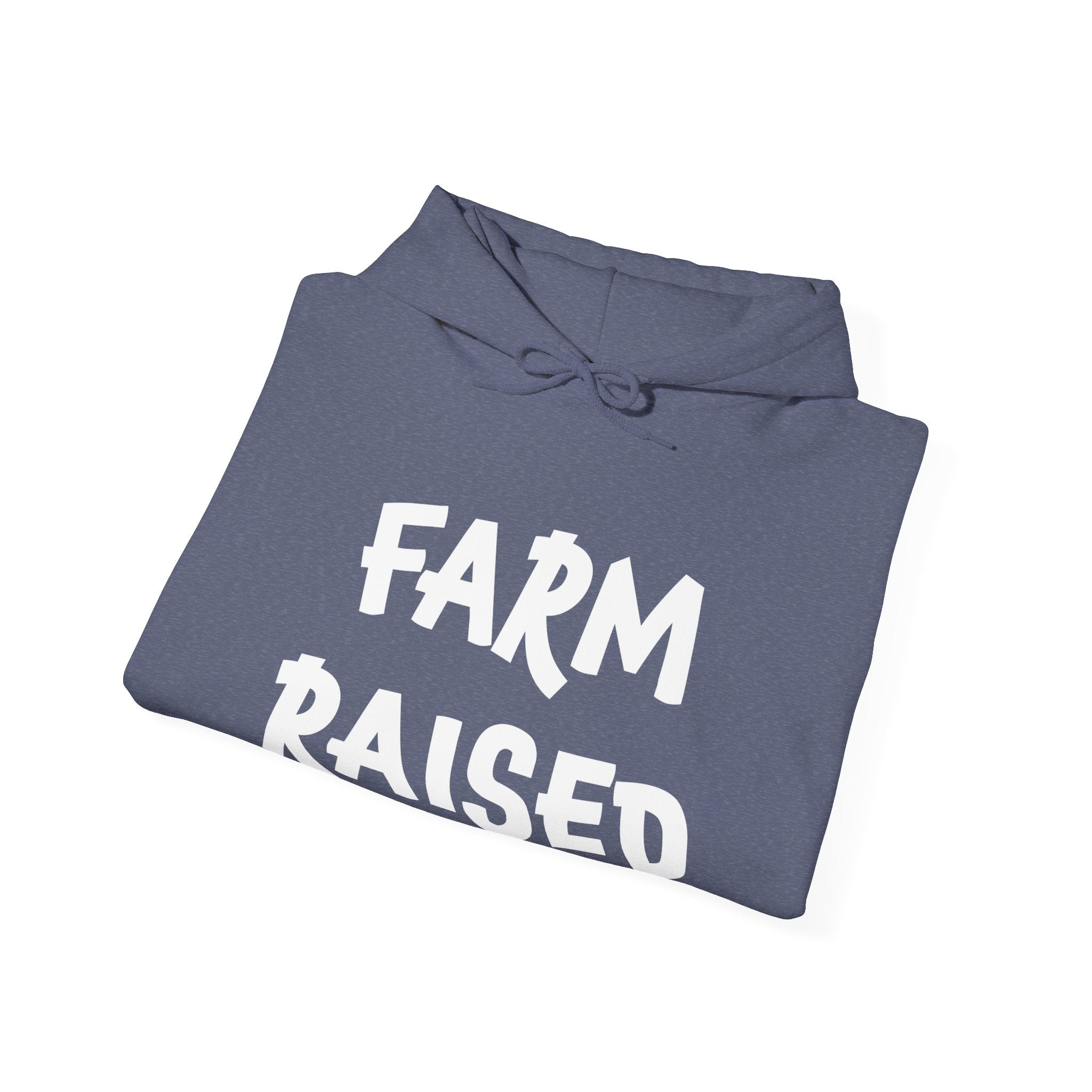 Homestead Men's Hoodie - Farm Raised | Hoodie by atgodanddesigns