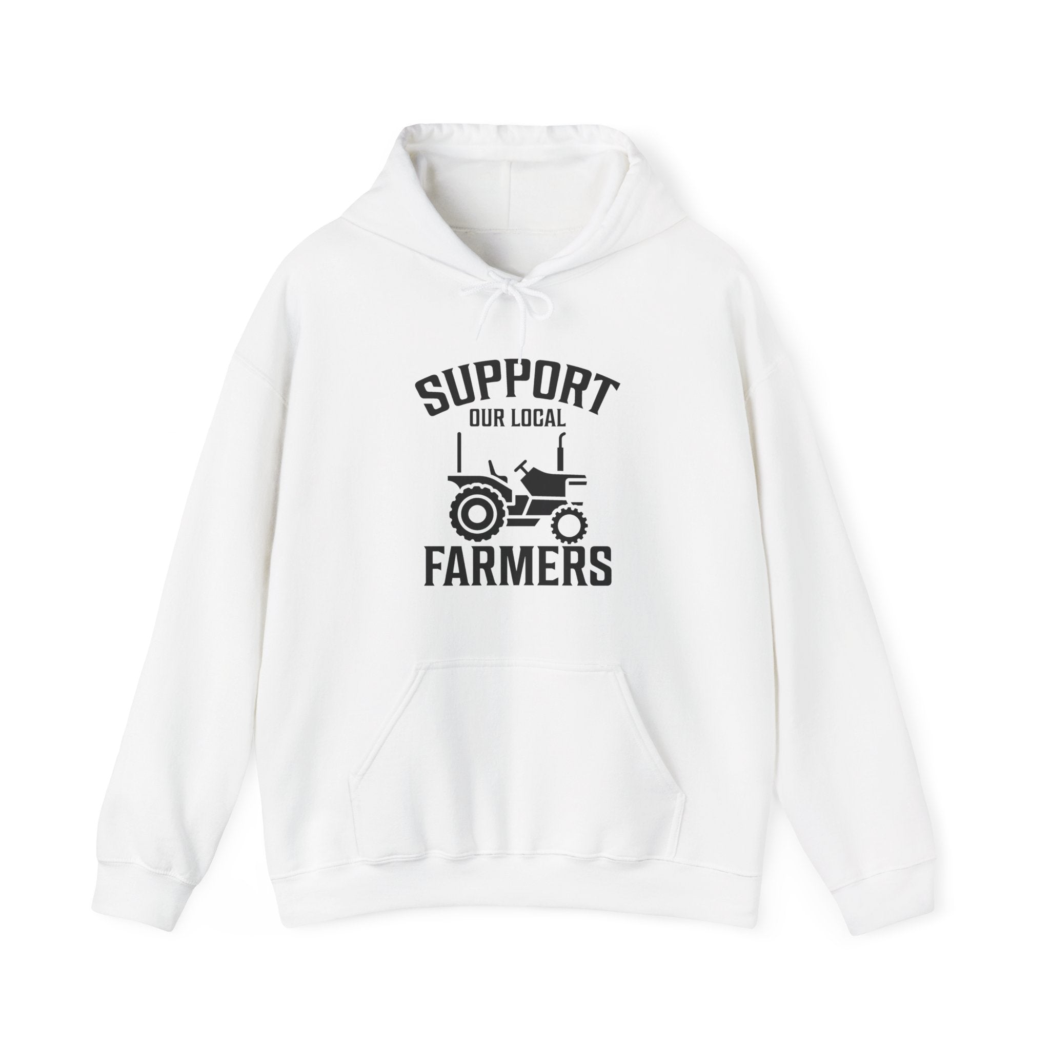 Homestead Men's Hoodie - Support Our Local Farmers | Hoodie by atgodanddesigns
