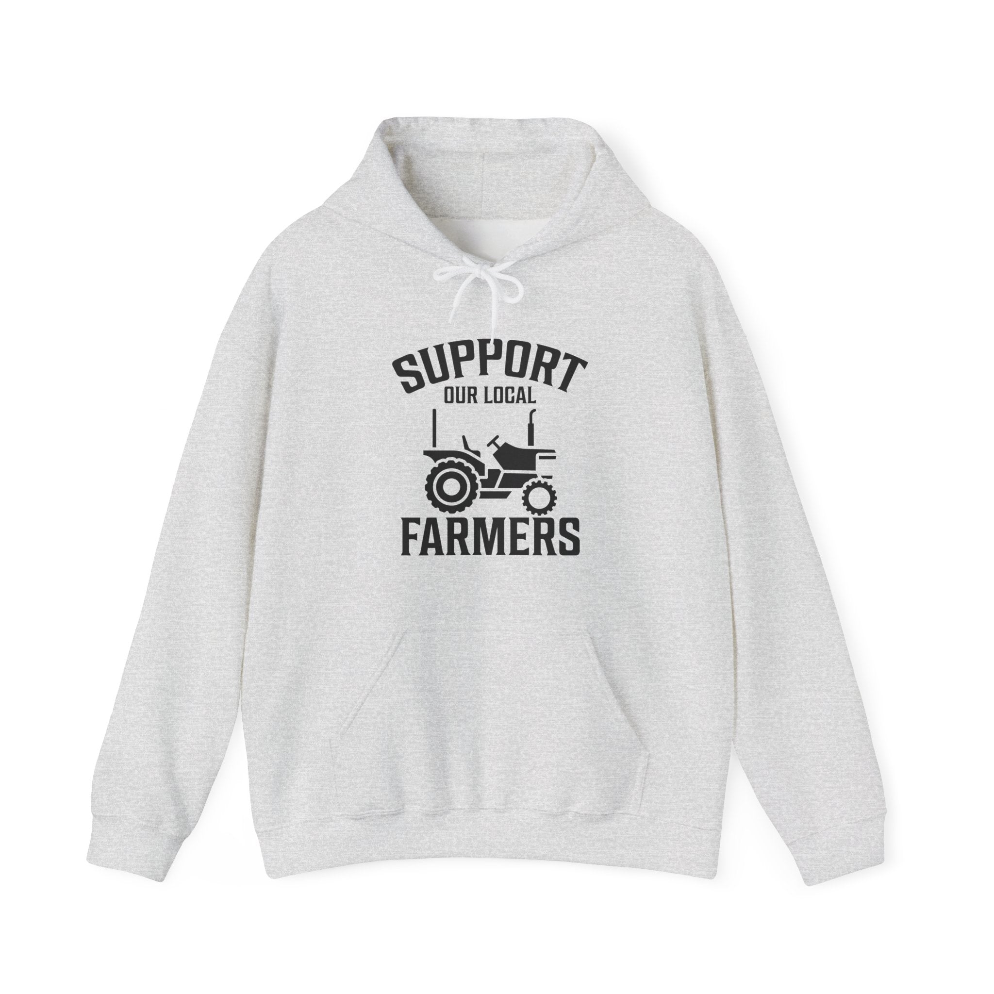 Homestead Men's Hoodie - Support Our Local Farmers | Hoodie by atgodanddesigns
