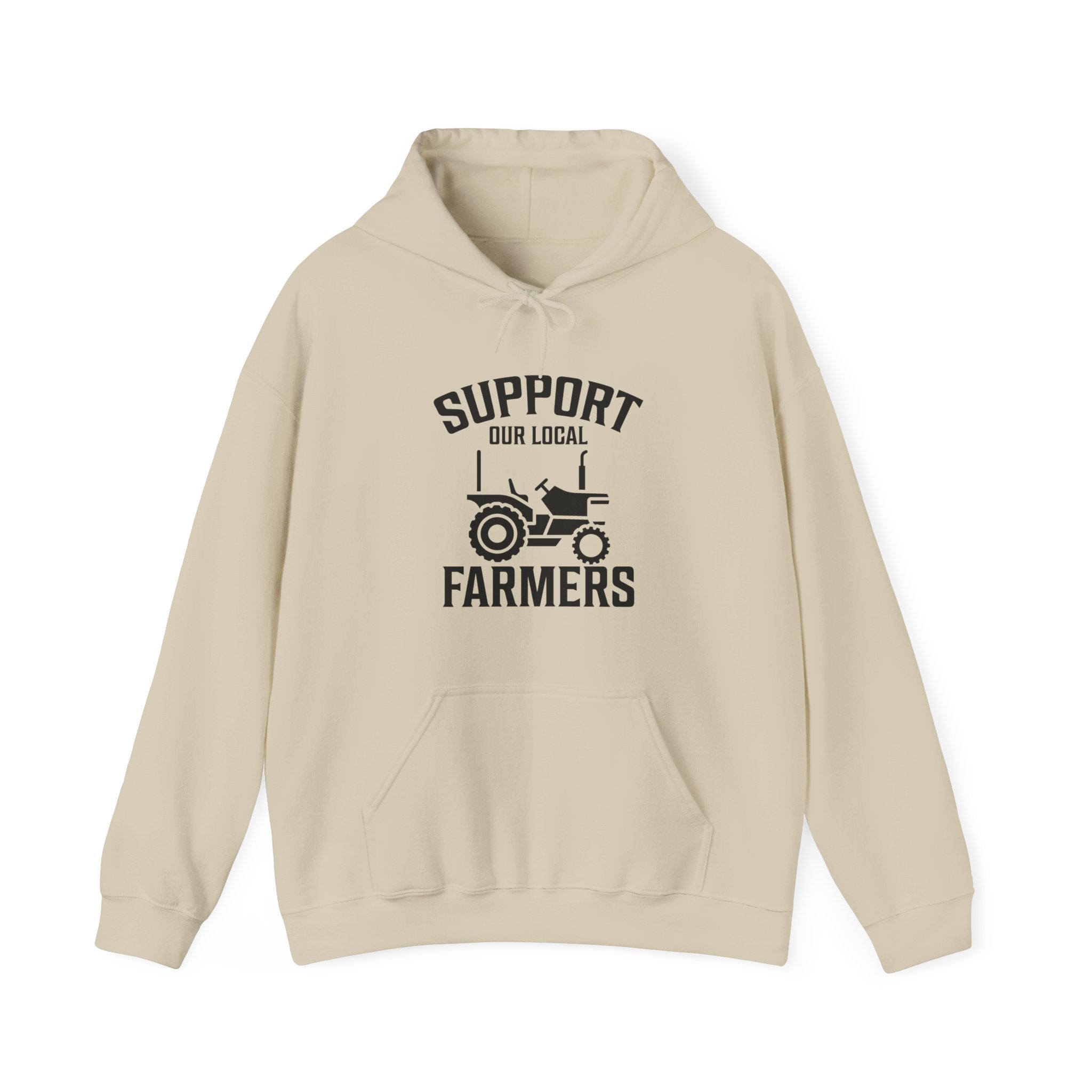 Homestead Men's Hoodie - Support Our Local Farmers | Hoodie by atgodanddesigns
