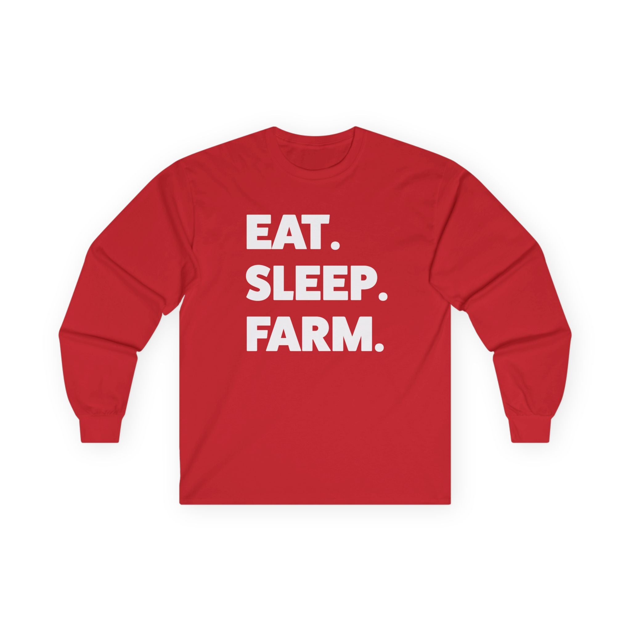 Homestead Men's Long Sleeve - EAT. SLEEP. FARM. | Long - sleeve by atgodanddesigns