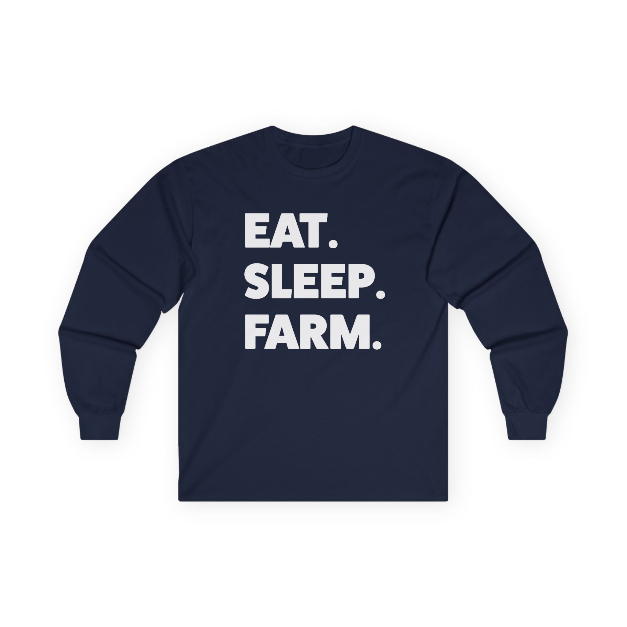 Homestead Men's Long Sleeve - EAT. SLEEP. FARM. | Long - sleeve by atgodanddesigns