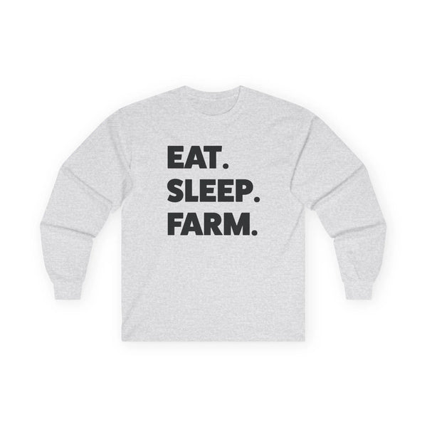 Homestead Men's Long Sleeve - EAT. SLEEP. FARM. | Long - sleeve by atgodanddesigns