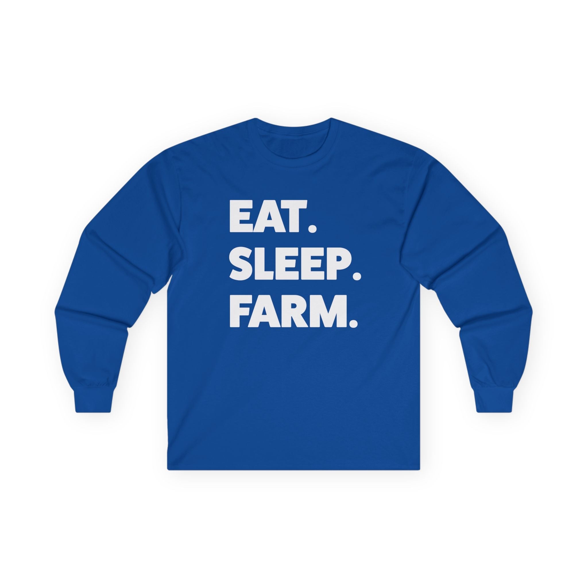 Homestead Men's Long Sleeve - EAT. SLEEP. FARM. | Long - sleeve by atgodanddesigns