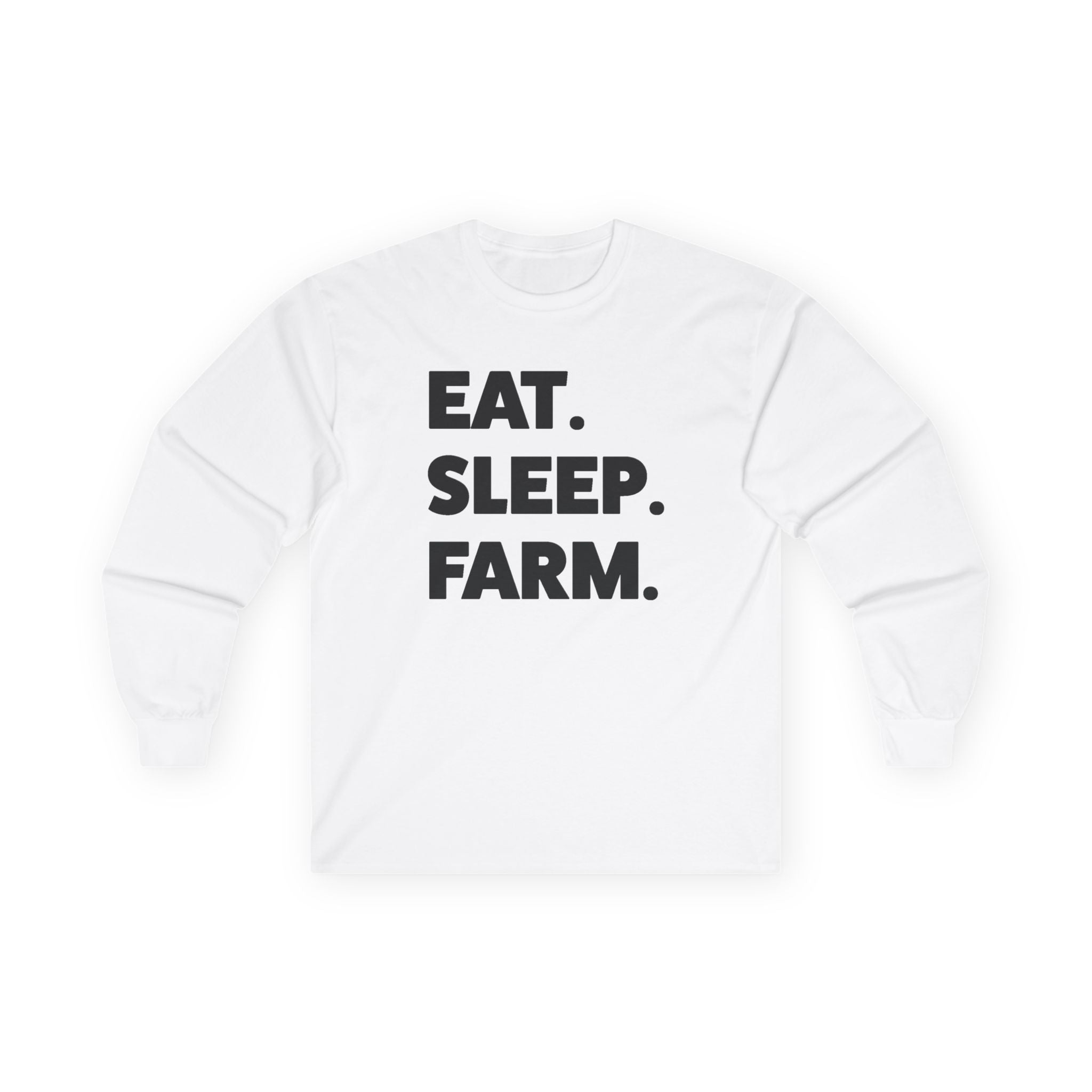 Homestead Men's Long Sleeve - EAT. SLEEP. FARM. | Long - sleeve by atgodanddesigns