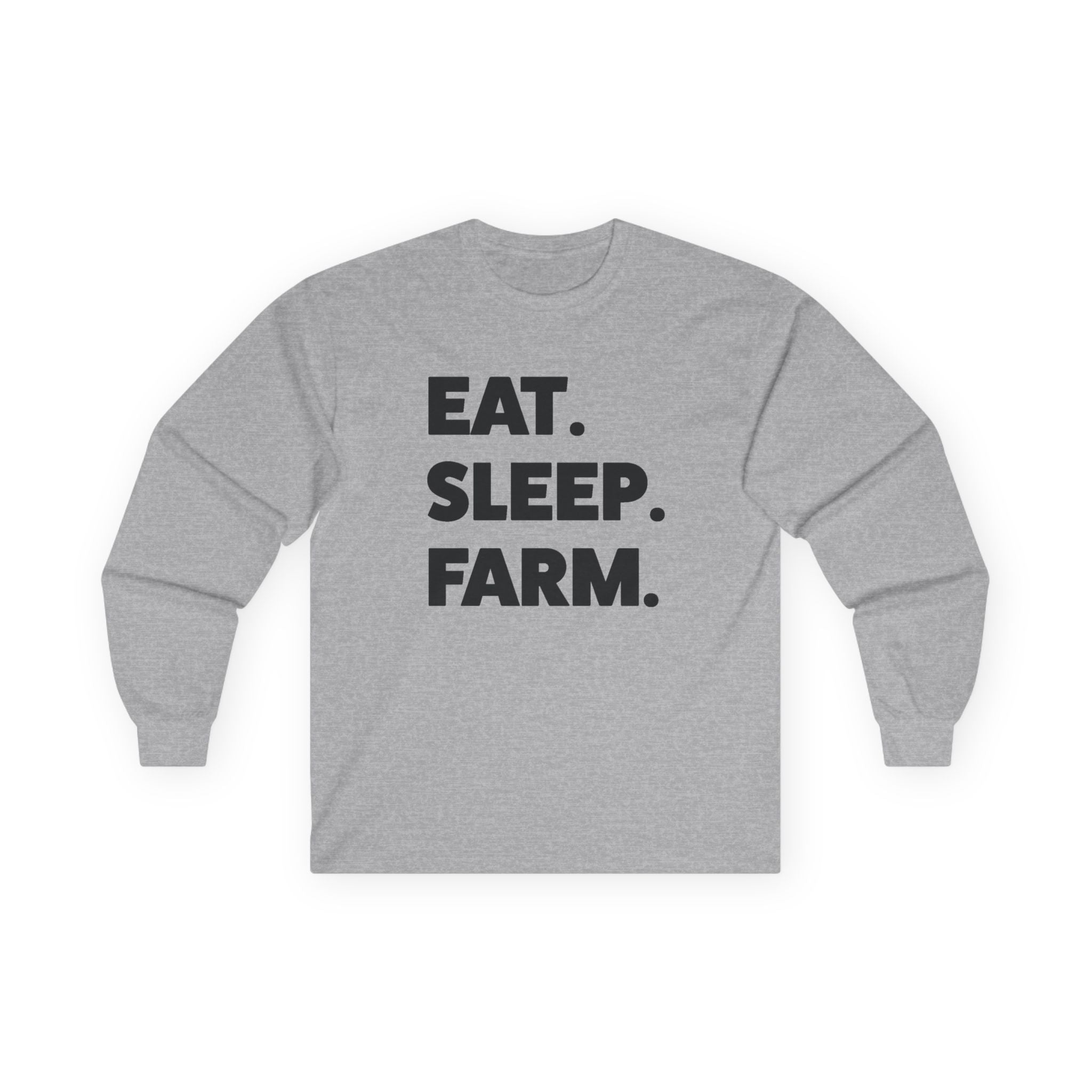 Homestead Men's Long Sleeve - EAT. SLEEP. FARM. | Long - sleeve by atgodanddesigns