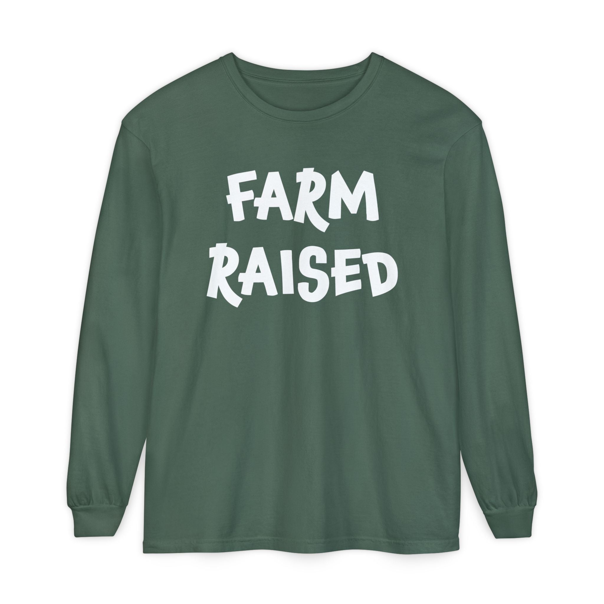 Homestead Men's Long Sleeve - Farm Raised | Long - sleeve by atgodanddesigns