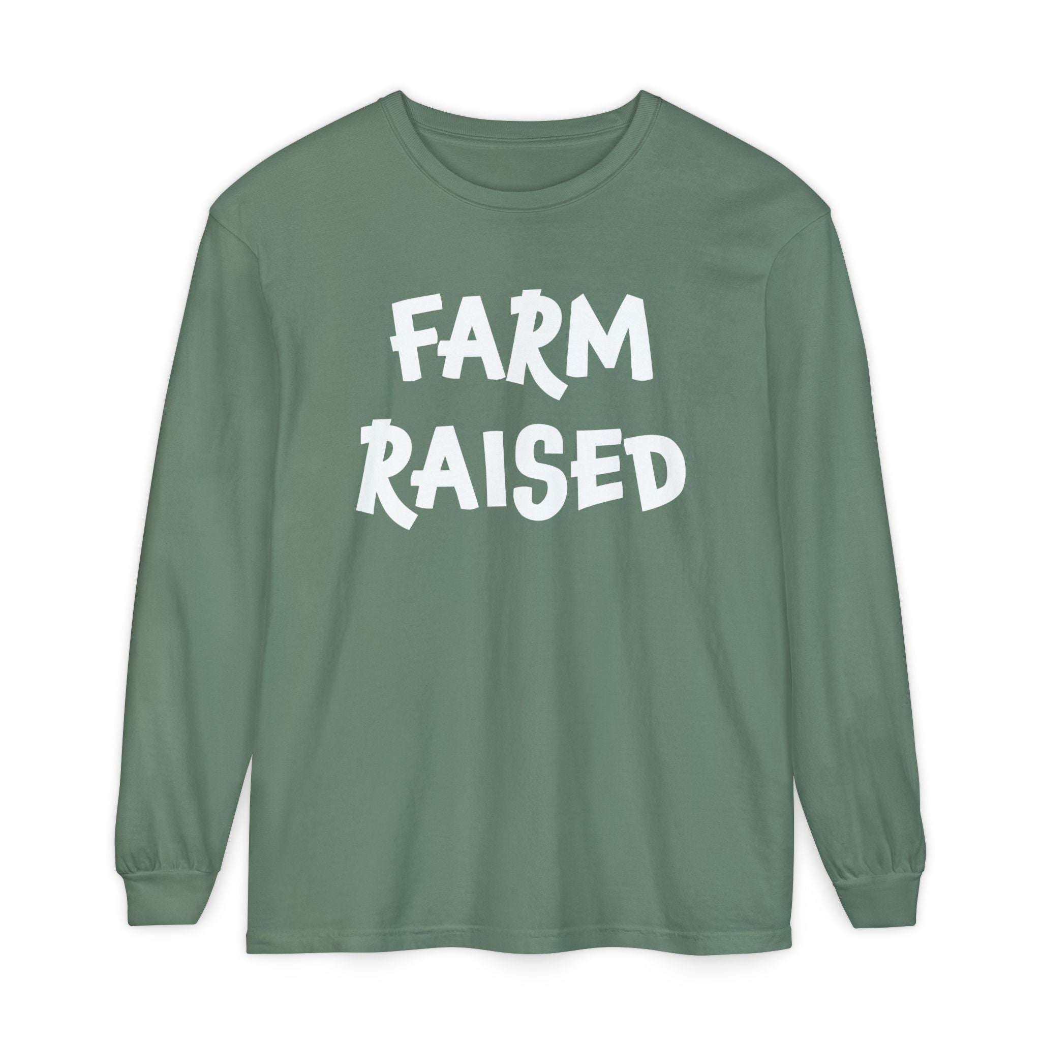 Homestead Men's Long Sleeve - Farm Raised | Long - sleeve by atgodanddesigns