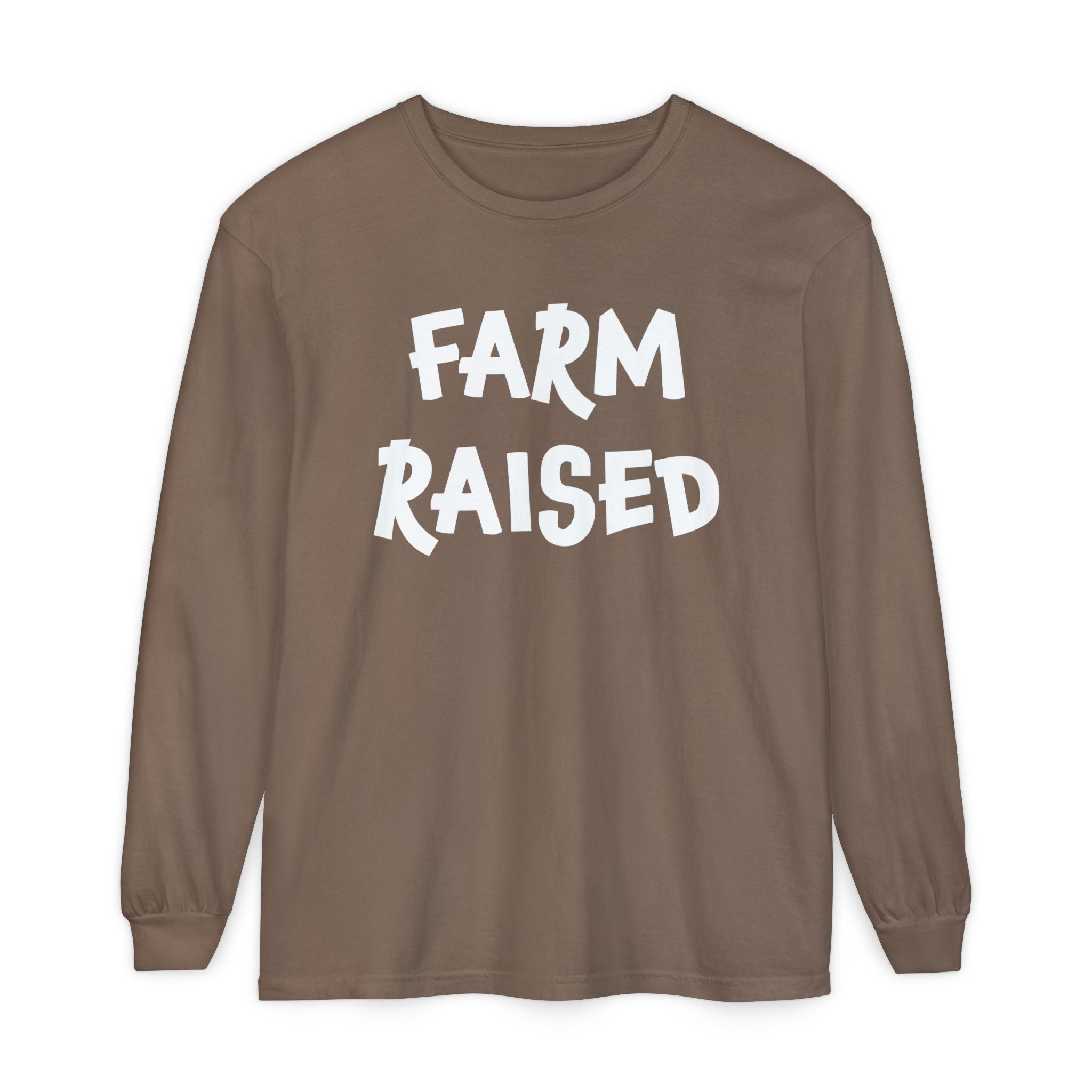 Homestead Men's Long Sleeve - Farm Raised | Long - sleeve by atgodanddesigns