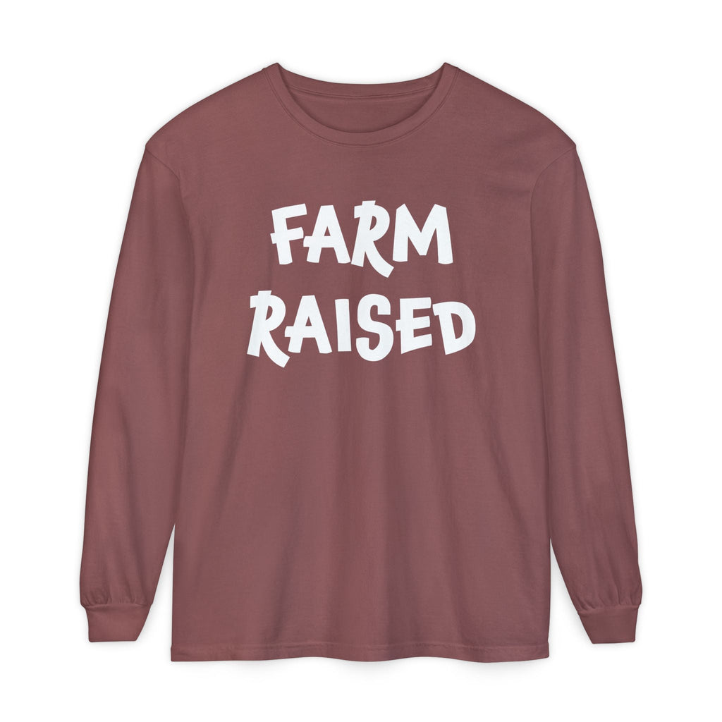 Homestead Men's Long Sleeve - Farm Raised | Long - sleeve by atgodanddesigns