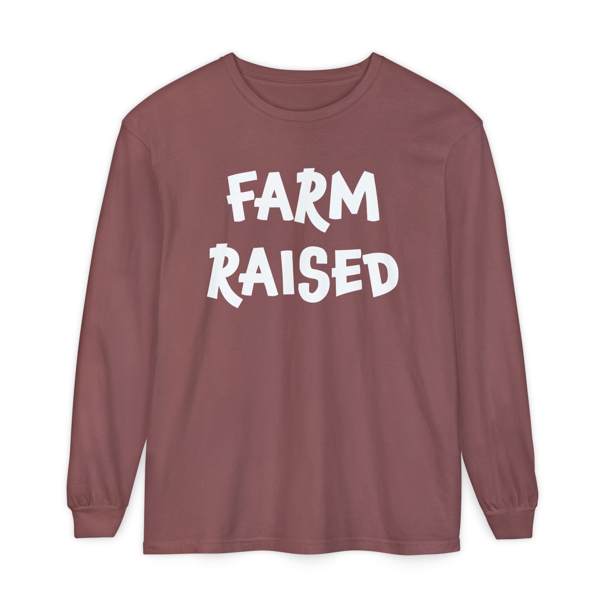 Homestead Men's Long Sleeve - Farm Raised | Long - sleeve by atgodanddesigns