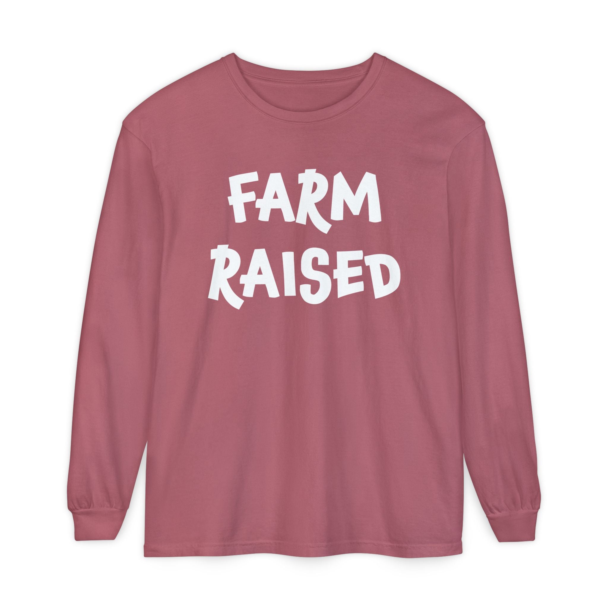 Homestead Men's Long Sleeve - Farm Raised | Long - sleeve by atgodanddesigns