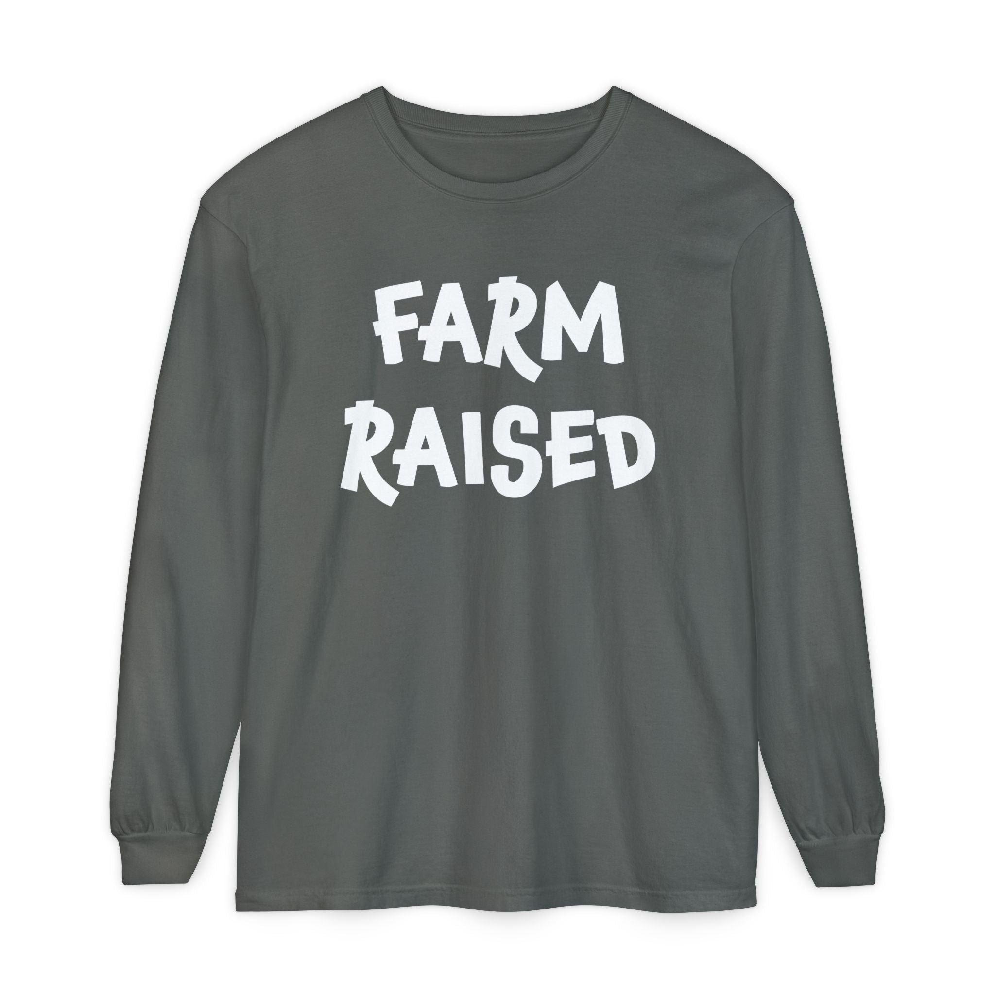 Homestead Men's Long Sleeve - Farm Raised | Long - sleeve by atgodanddesigns