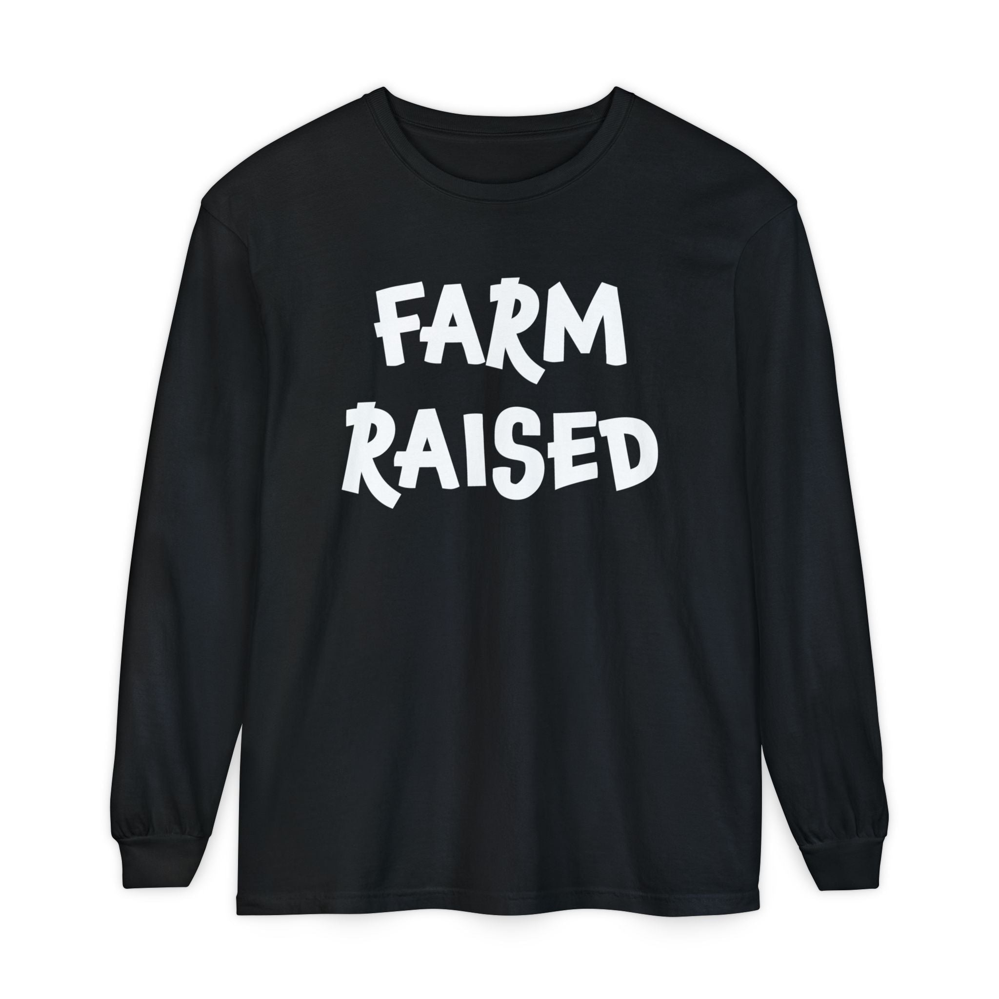 Homestead Men's Long Sleeve - Farm Raised | Long - sleeve by atgodanddesigns