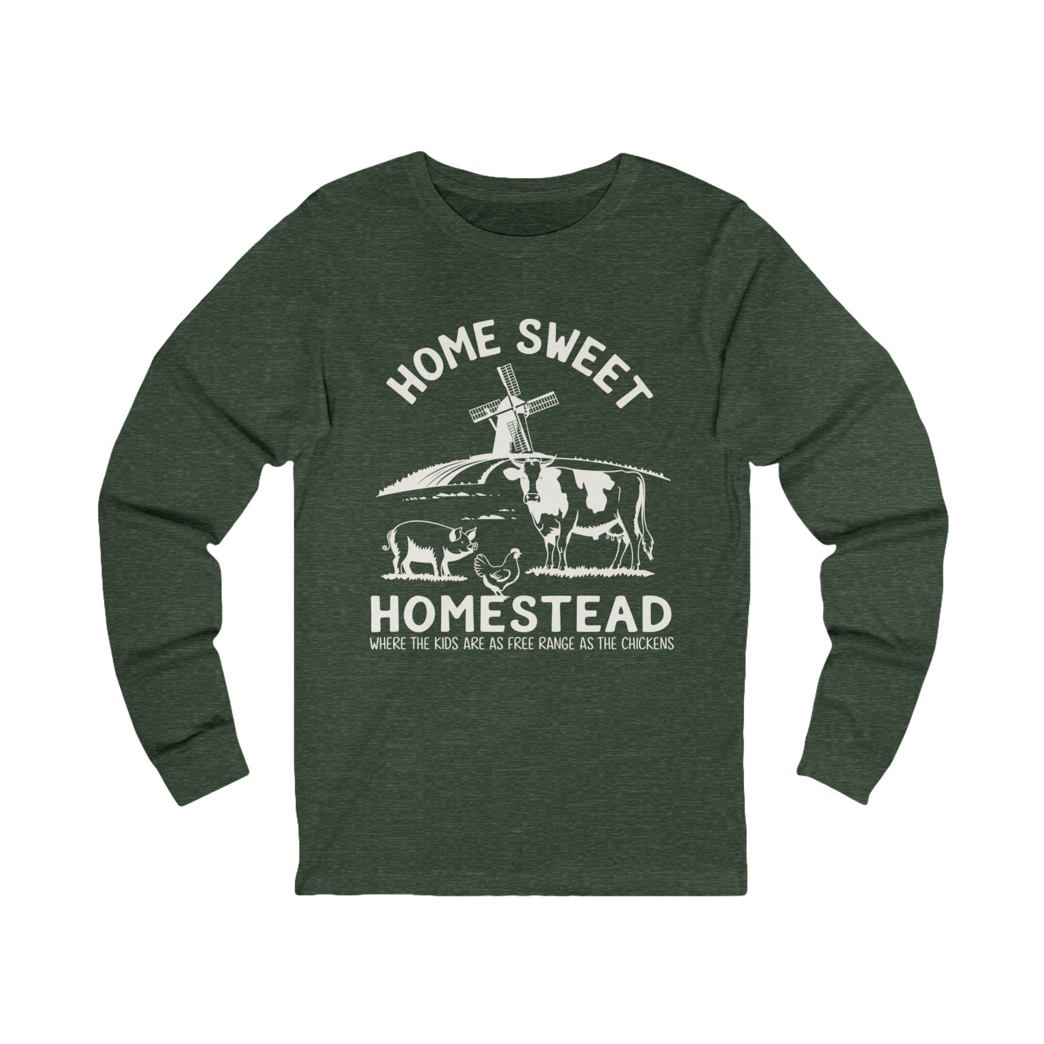 Homestead Men's Long Sleeve - Home Sweat Homestead | Long - sleeve by atgodanddesigns