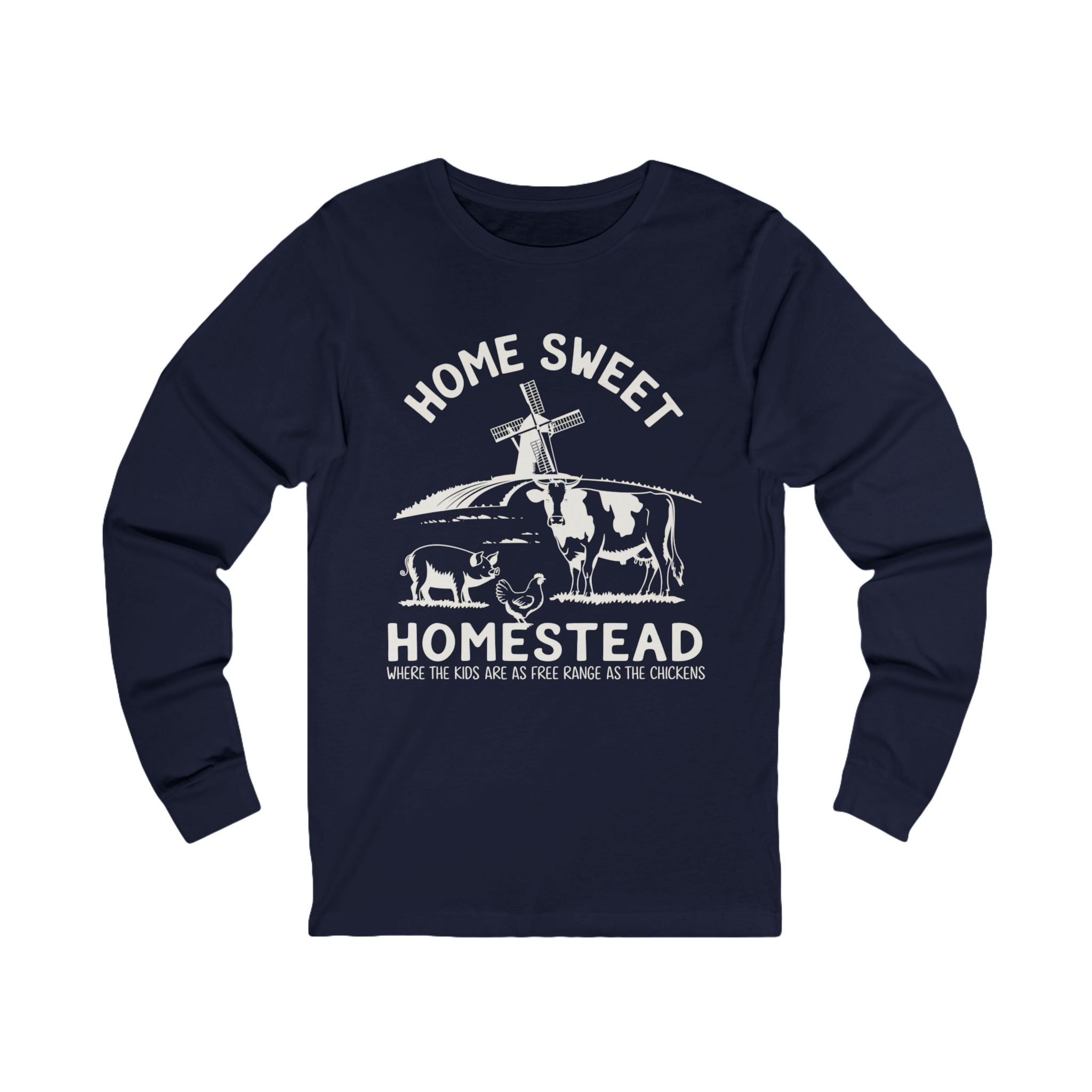 Homestead Men's Long Sleeve - Home Sweat Homestead | Long - sleeve by atgodanddesigns