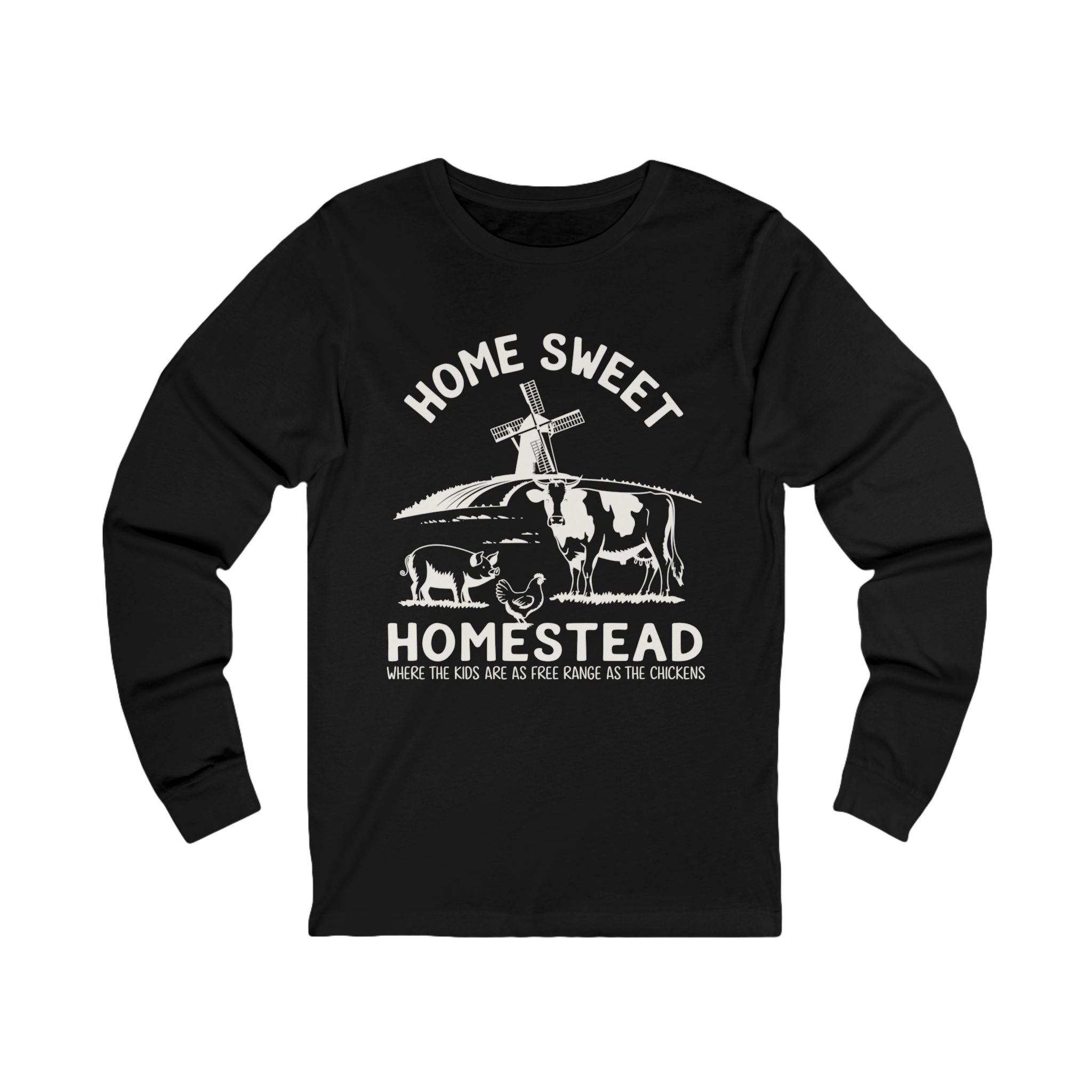 Homestead Men's Long Sleeve - Home Sweat Homestead | Long - sleeve by atgodanddesigns
