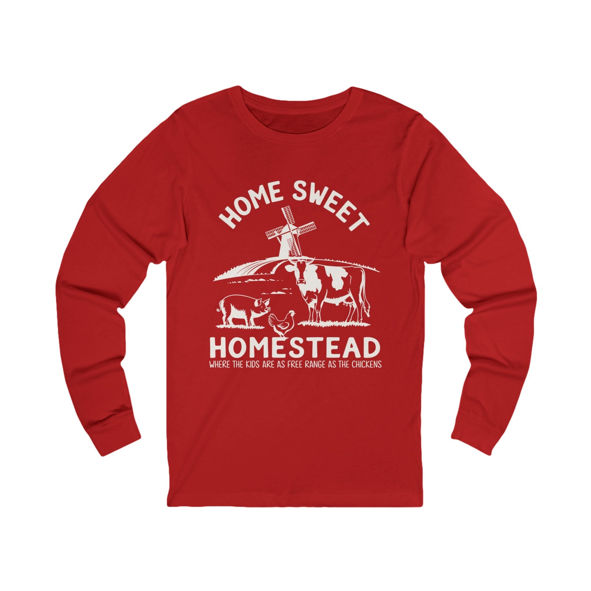 Homestead Men's Long Sleeve - Home Sweat Homestead | Long - sleeve by atgodanddesigns