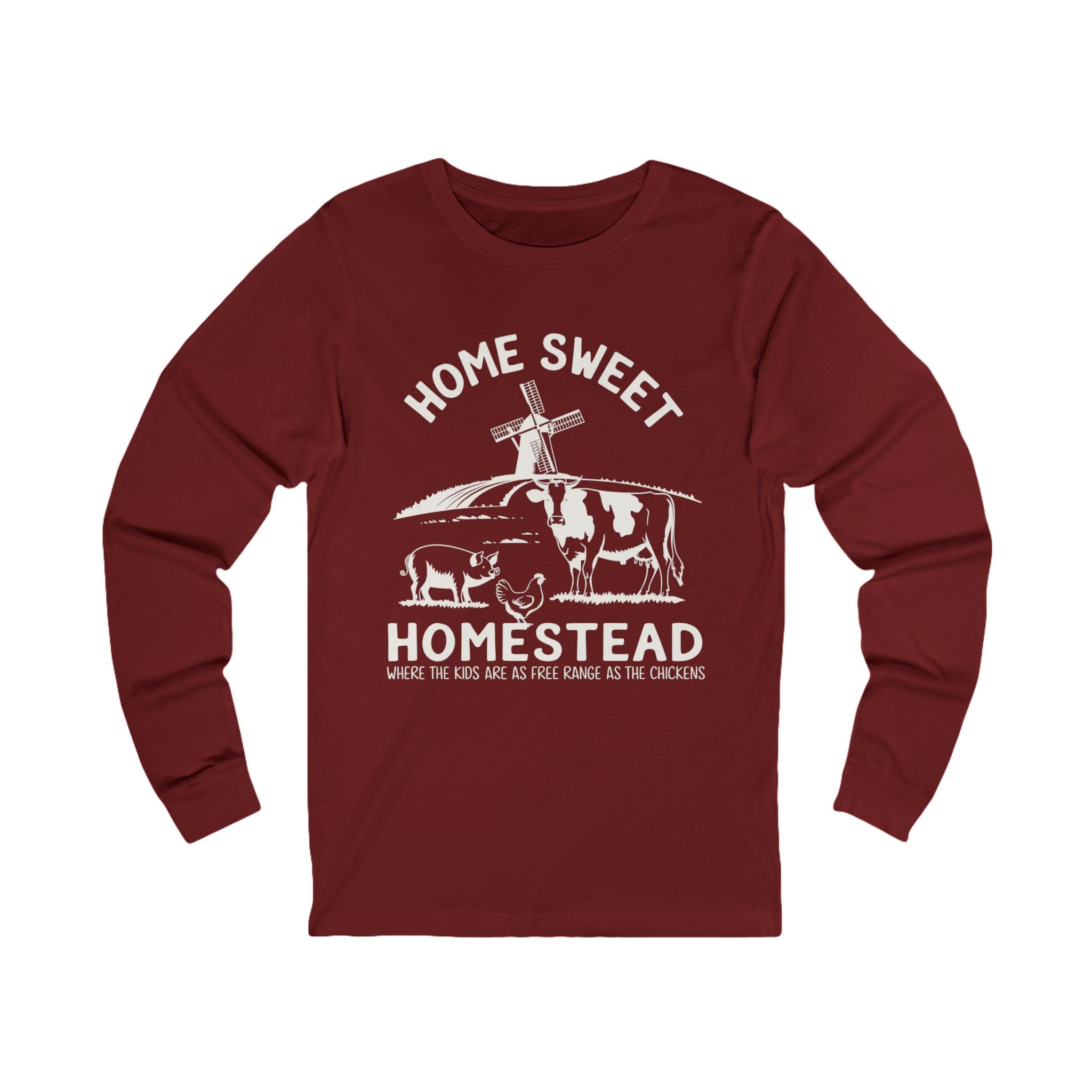 Homestead Men's Long Sleeve - Home Sweat Homestead | Long - sleeve by atgodanddesigns
