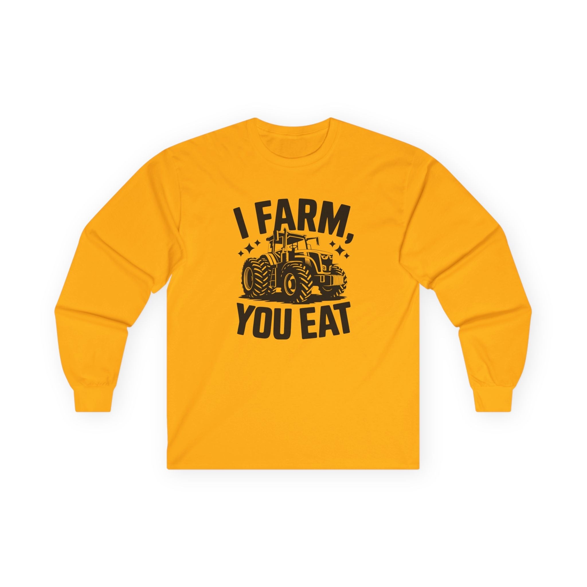 Homestead Men's Long Sleeve - I Farm, You Eat | Long - sleeve by atgodanddesigns