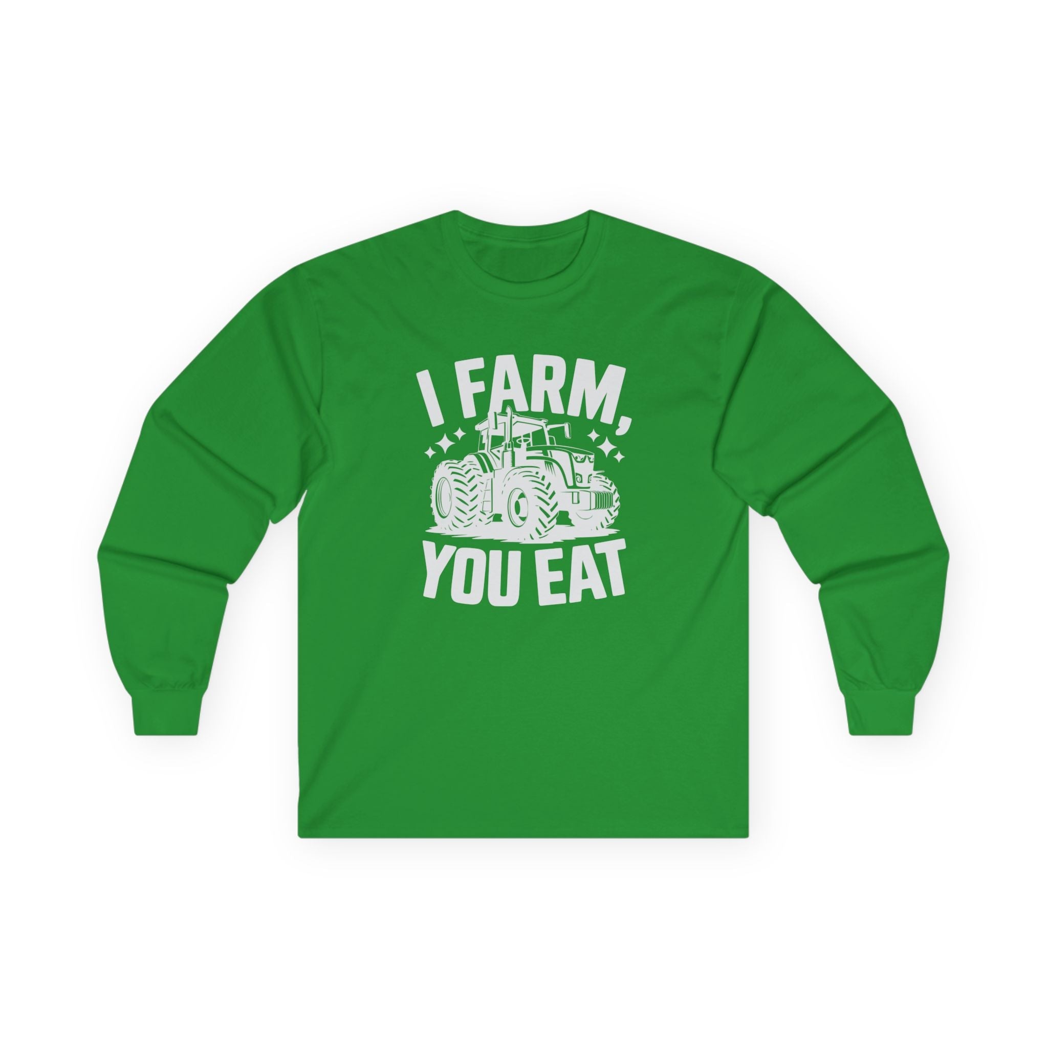 Homestead Men's Long Sleeve - I Farm, You Eat | Long - sleeve by atgodanddesigns