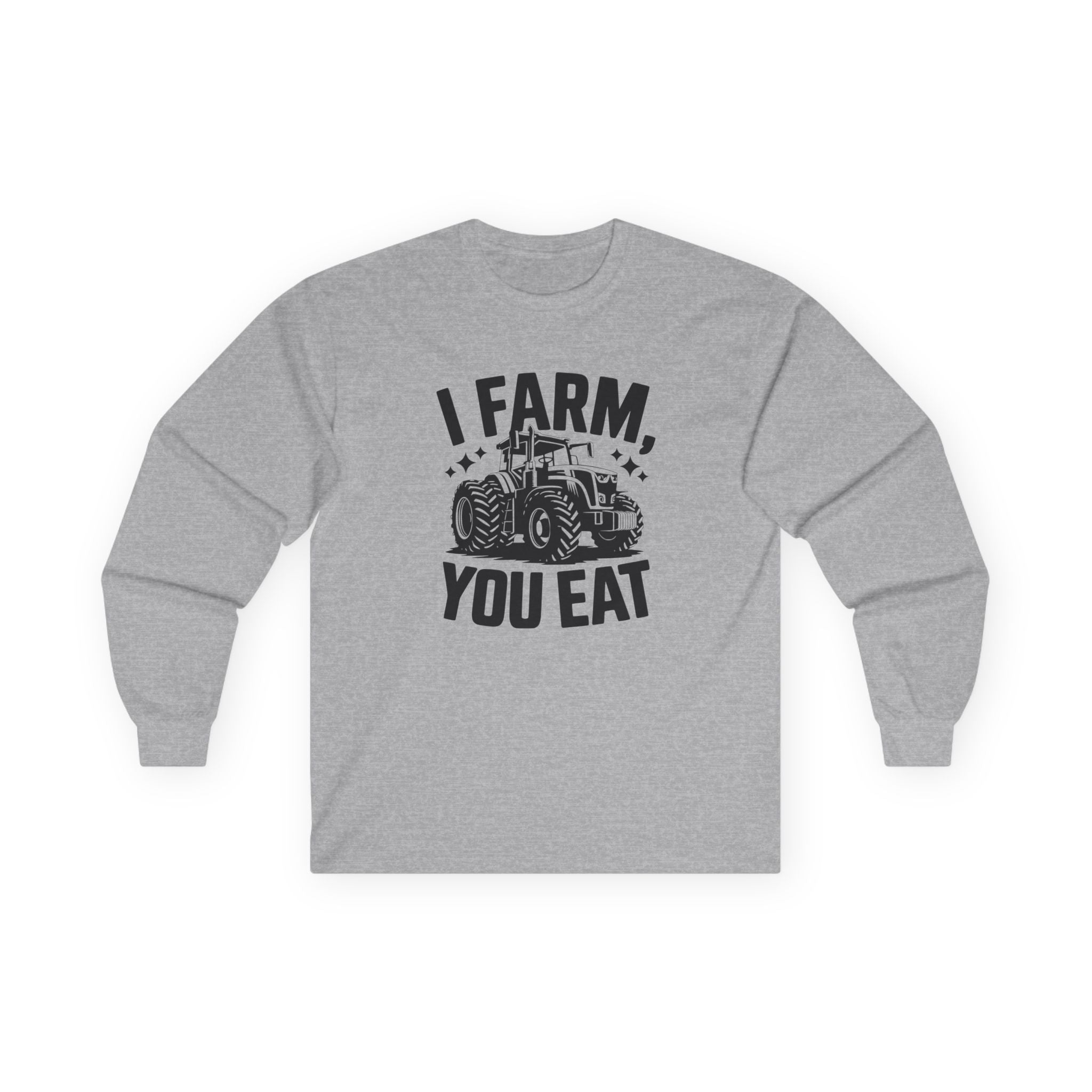 Homestead Men's Long Sleeve - I Farm, You Eat | Long - sleeve by atgodanddesigns