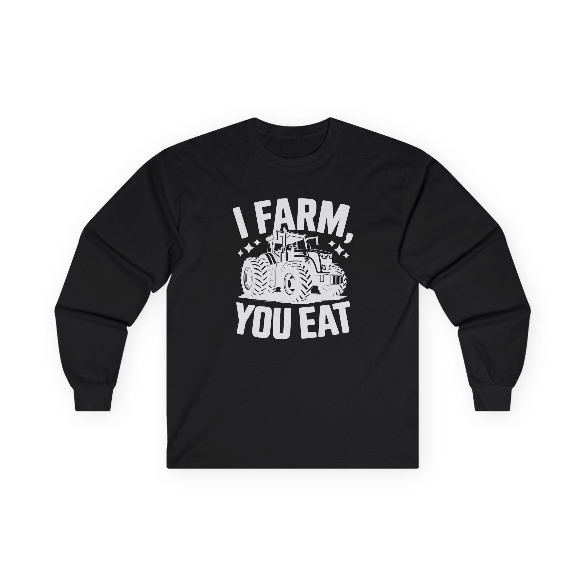 Homestead Men's Long Sleeve - I Farm, You Eat | Long - sleeve by atgodanddesigns