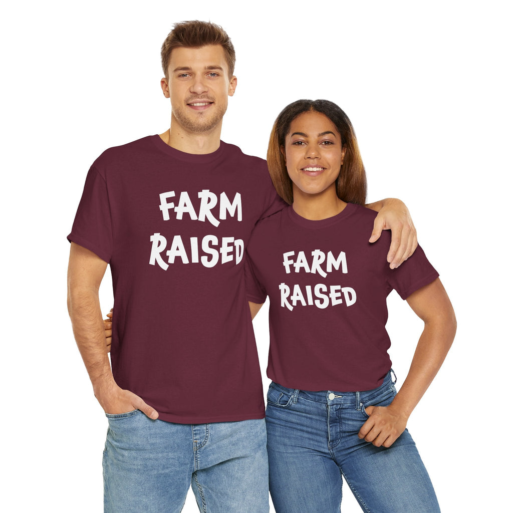 Homestead Men's T-Shirt - Farm Raised | T-Shirt by atgodanddesigns