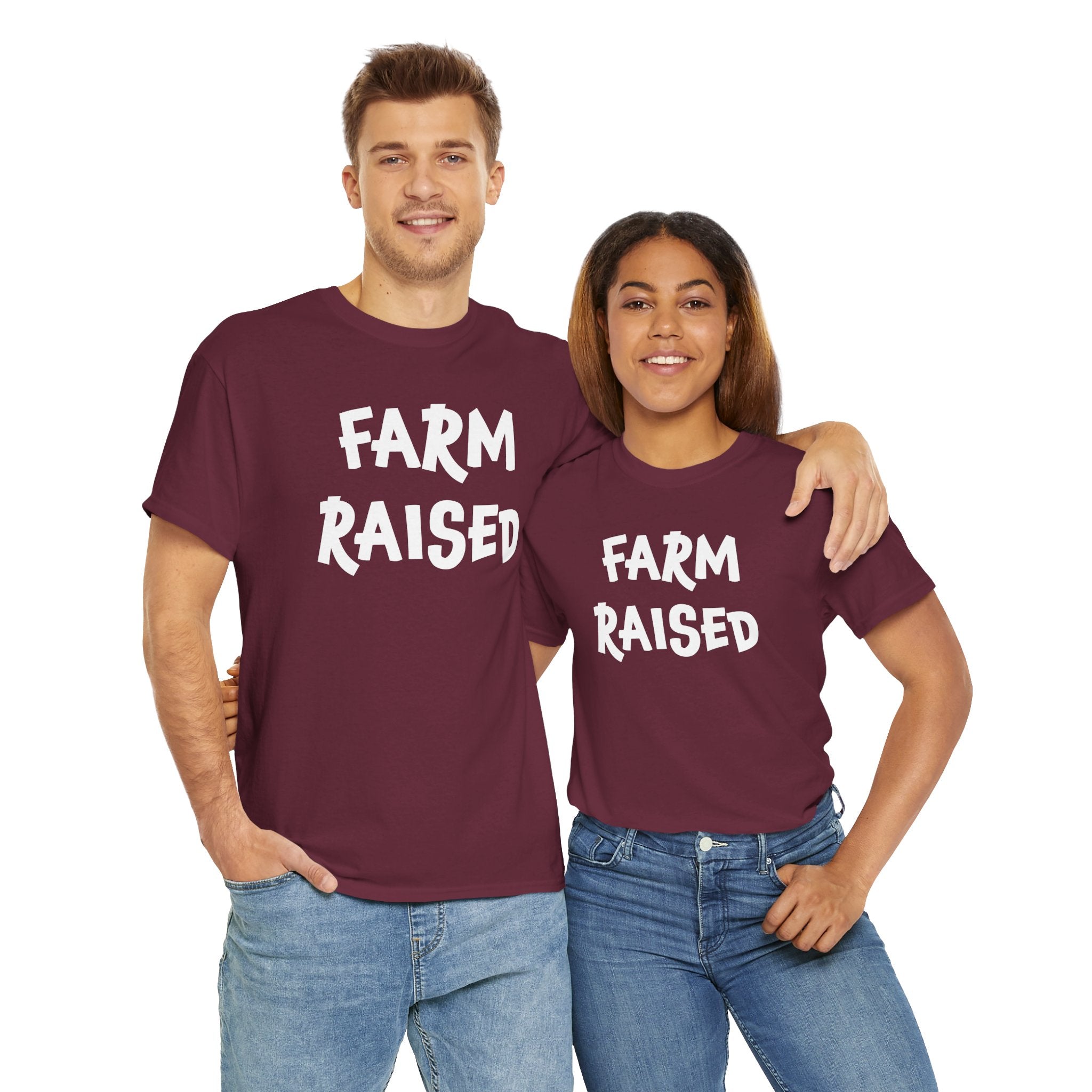 Homestead Men's T-Shirt - Farm Raised | T-Shirt by atgodanddesigns