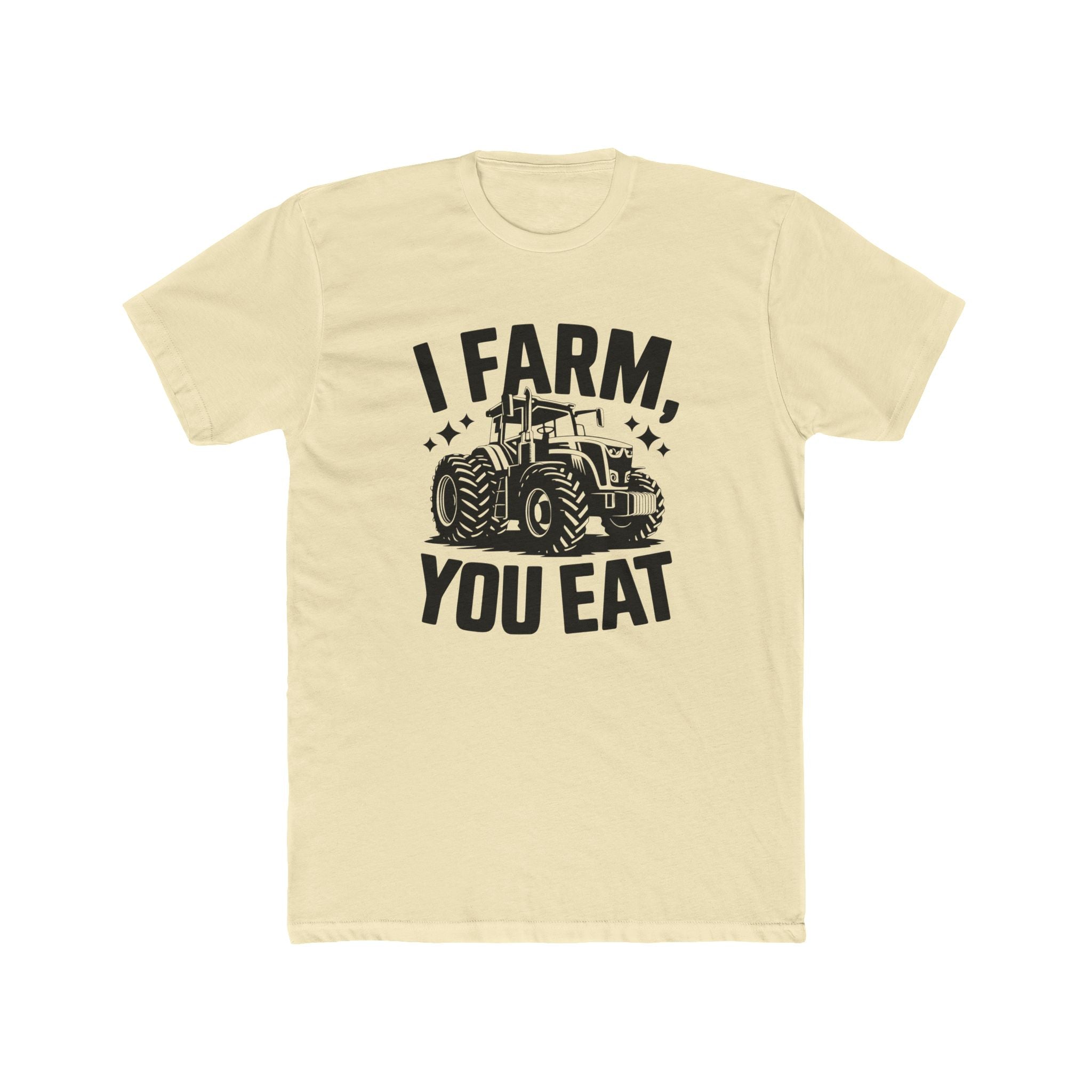Homestead Men's T-Shirt - I Farm, You Eat | T-Shirt by atgodanddesigns