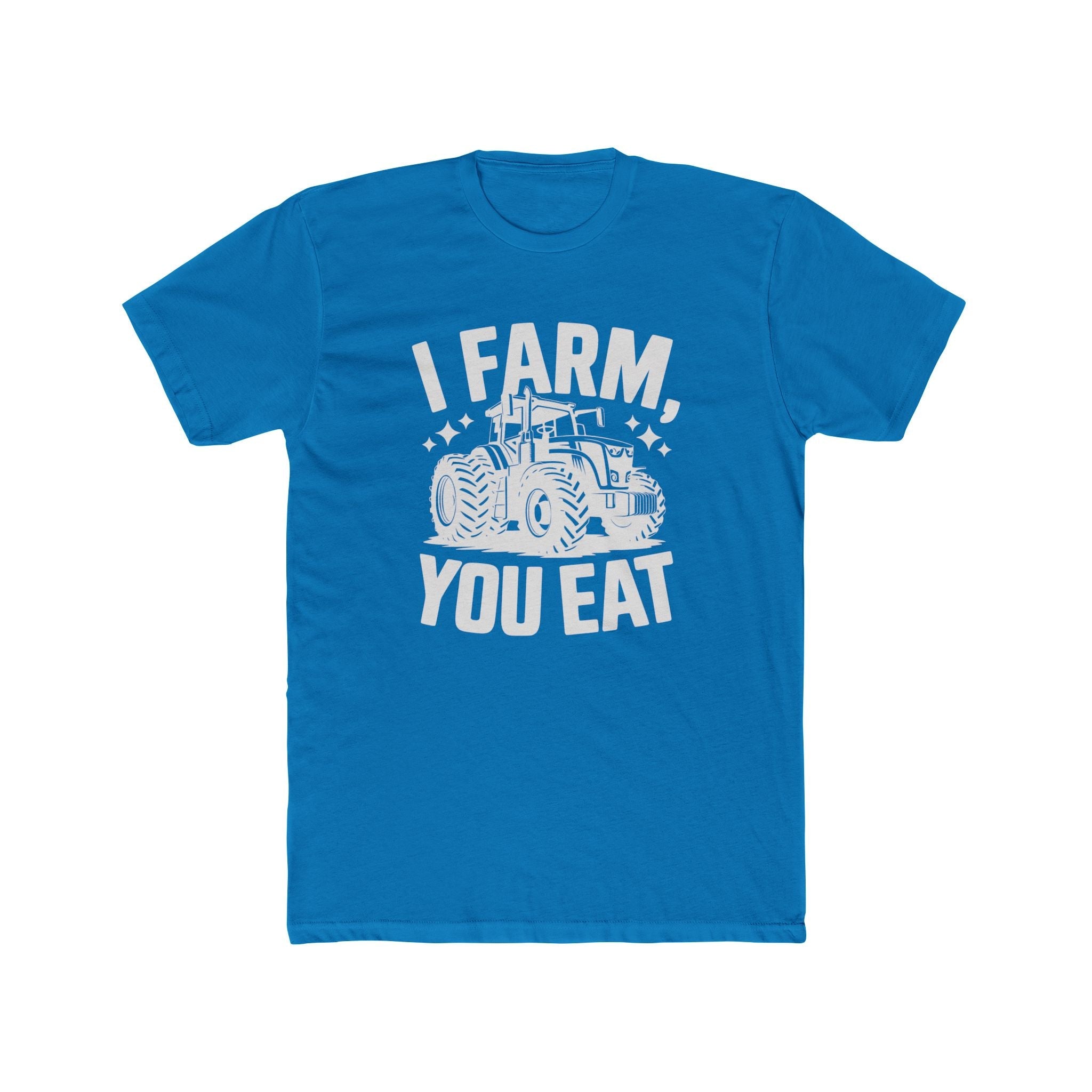 Homestead Men's T-Shirt - I Farm, You Eat | T-Shirt by atgodanddesigns