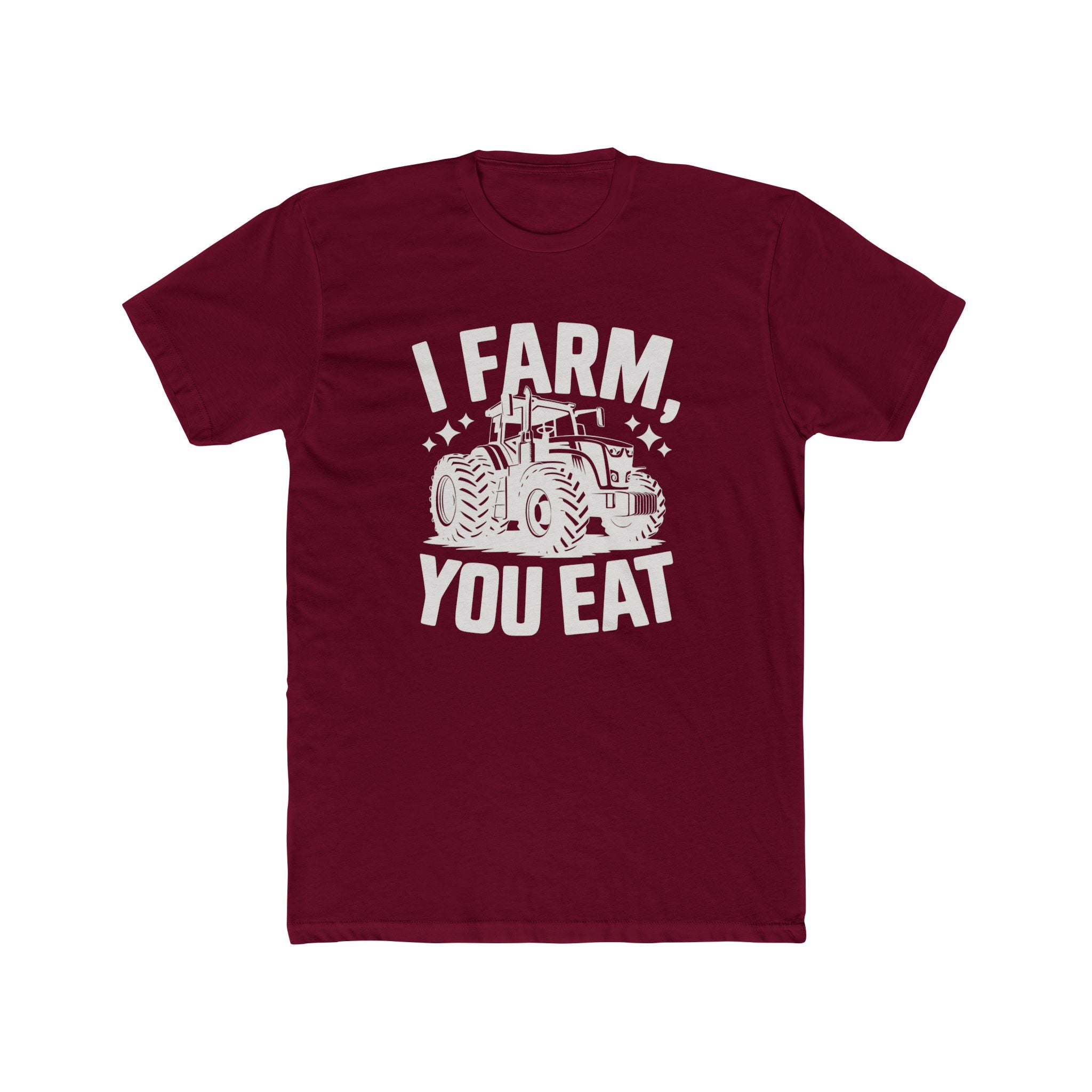 Homestead Men's T-Shirt - I Farm, You Eat | T-Shirt by atgodanddesigns