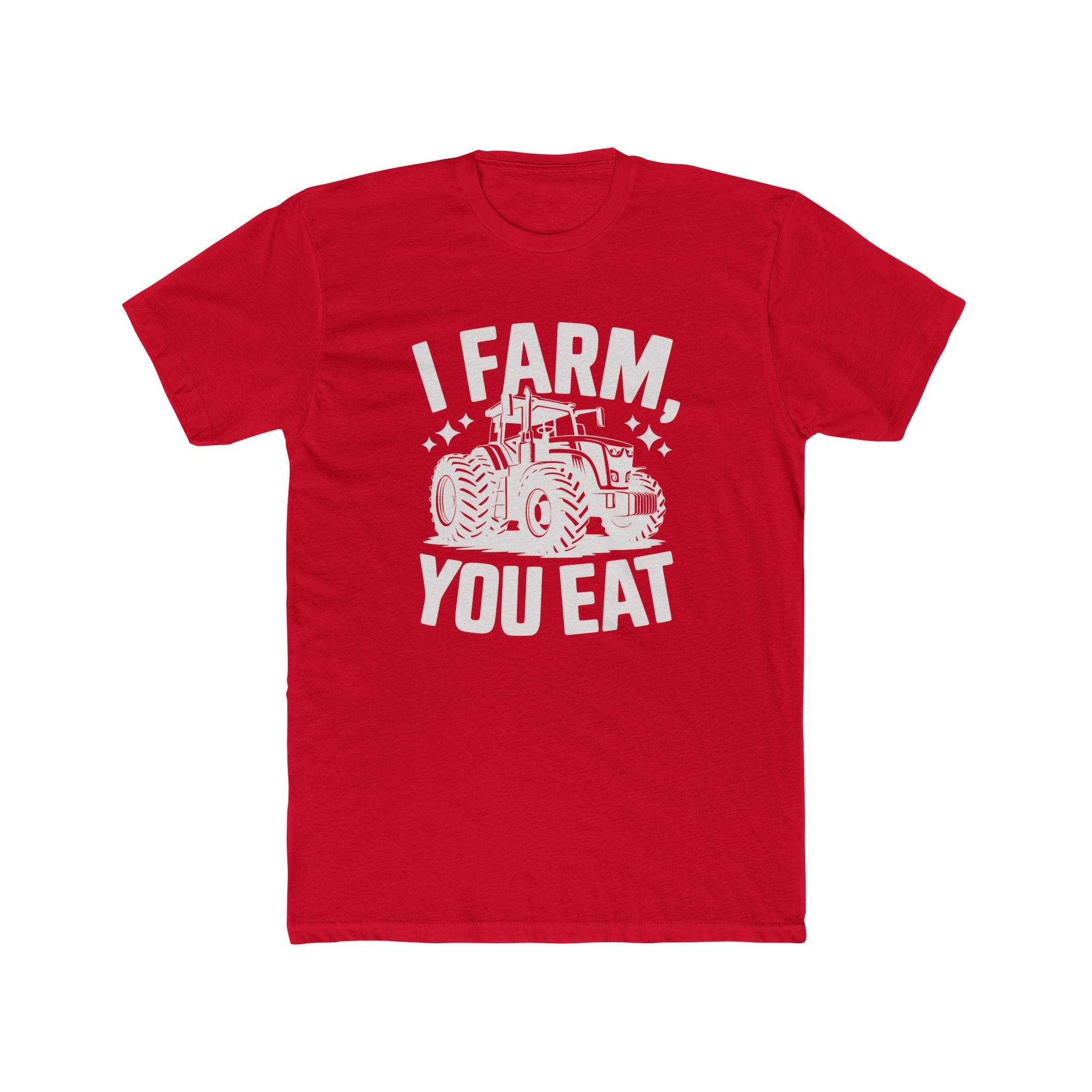 Homestead Men's T-Shirt - I Farm, You Eat | T-Shirt by atgodanddesigns
