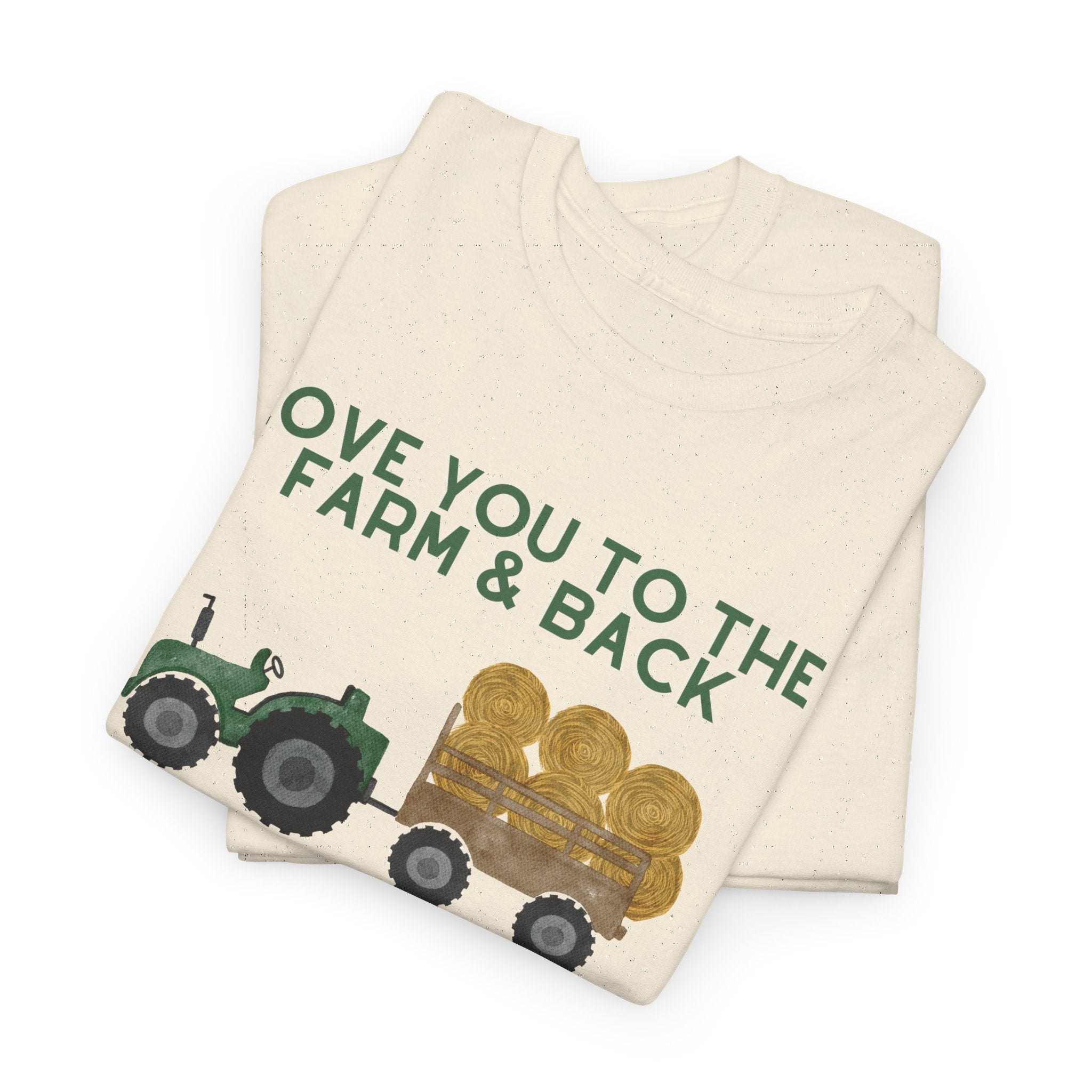 Homestead Men's T-Shirt - Love you to the farm & back | T-Shirt by atgodanddesigns