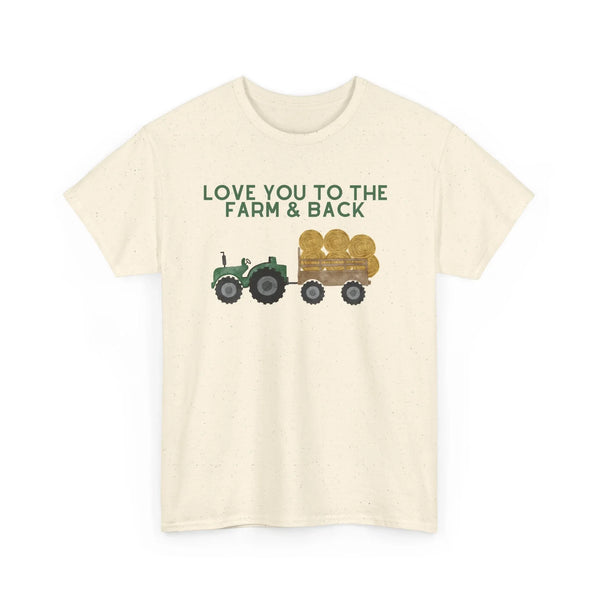 Homestead Men's T-Shirt - Love you to the farm & back | T-Shirt by atgodanddesigns