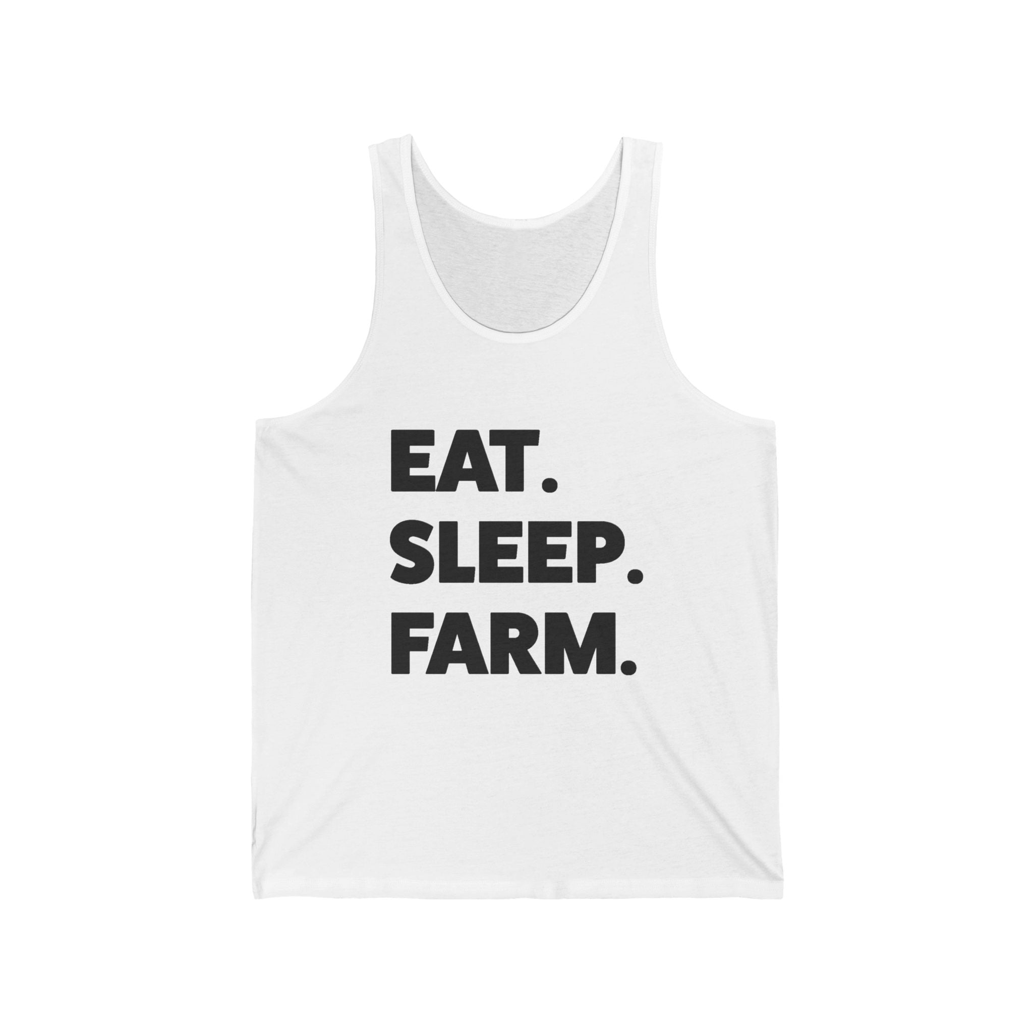 Homestead Men's Tank - EAT. SLEEP. FARM | Tank Top by atgodanddesigns
