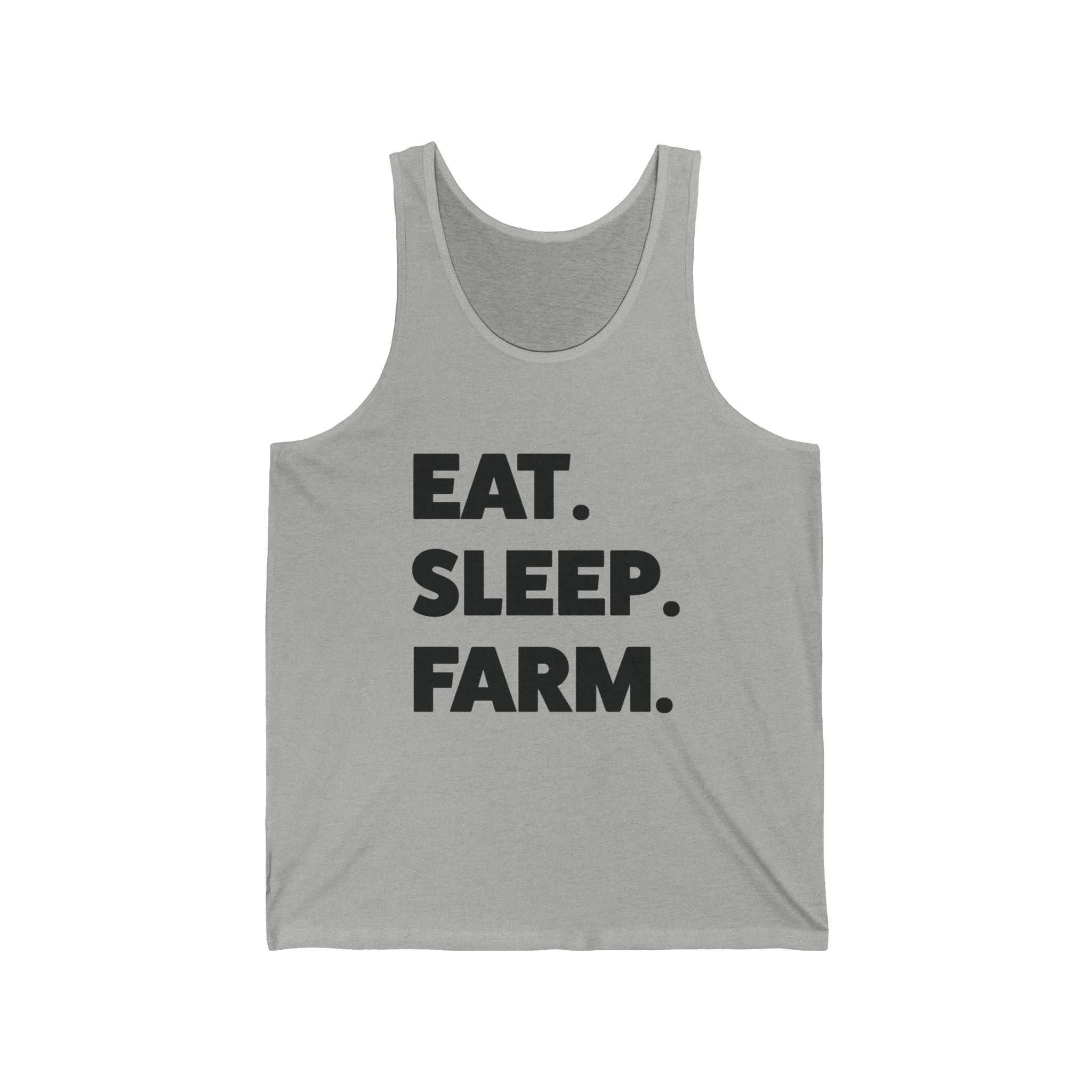 Homestead Men's Tank - EAT. SLEEP. FARM | Tank Top by atgodanddesigns