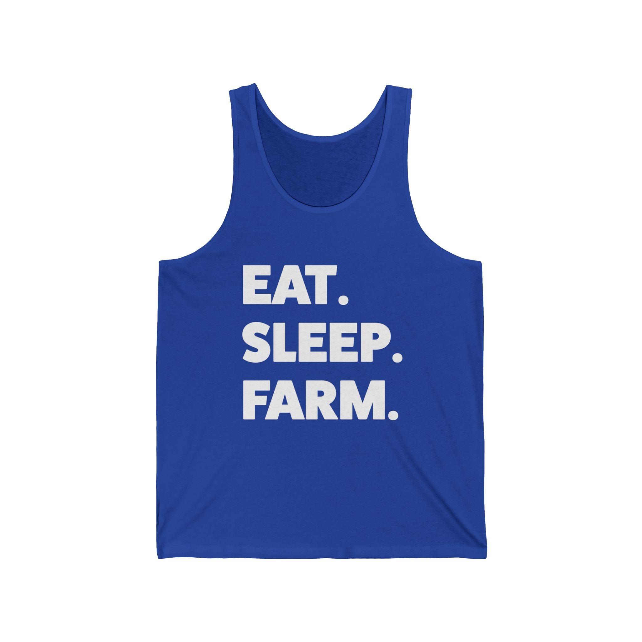 Homestead Men's Tank - EAT. SLEEP. FARM | Tank Top by atgodanddesigns
