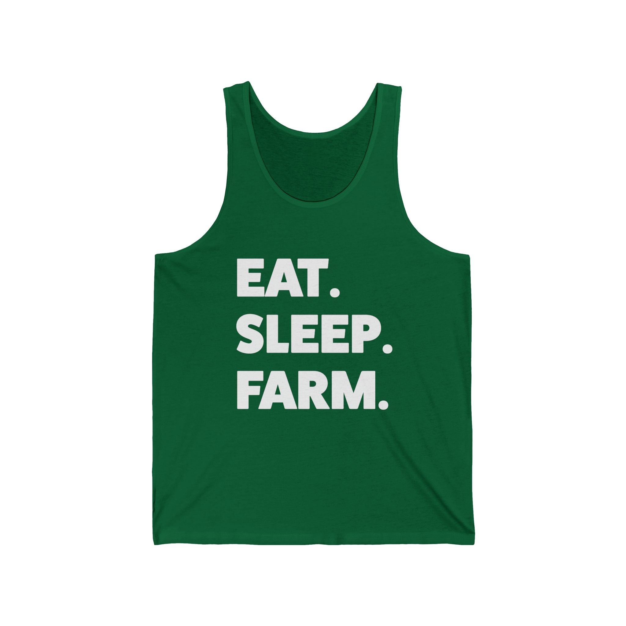 Homestead Men's Tank - EAT. SLEEP. FARM | Tank Top by atgodanddesigns